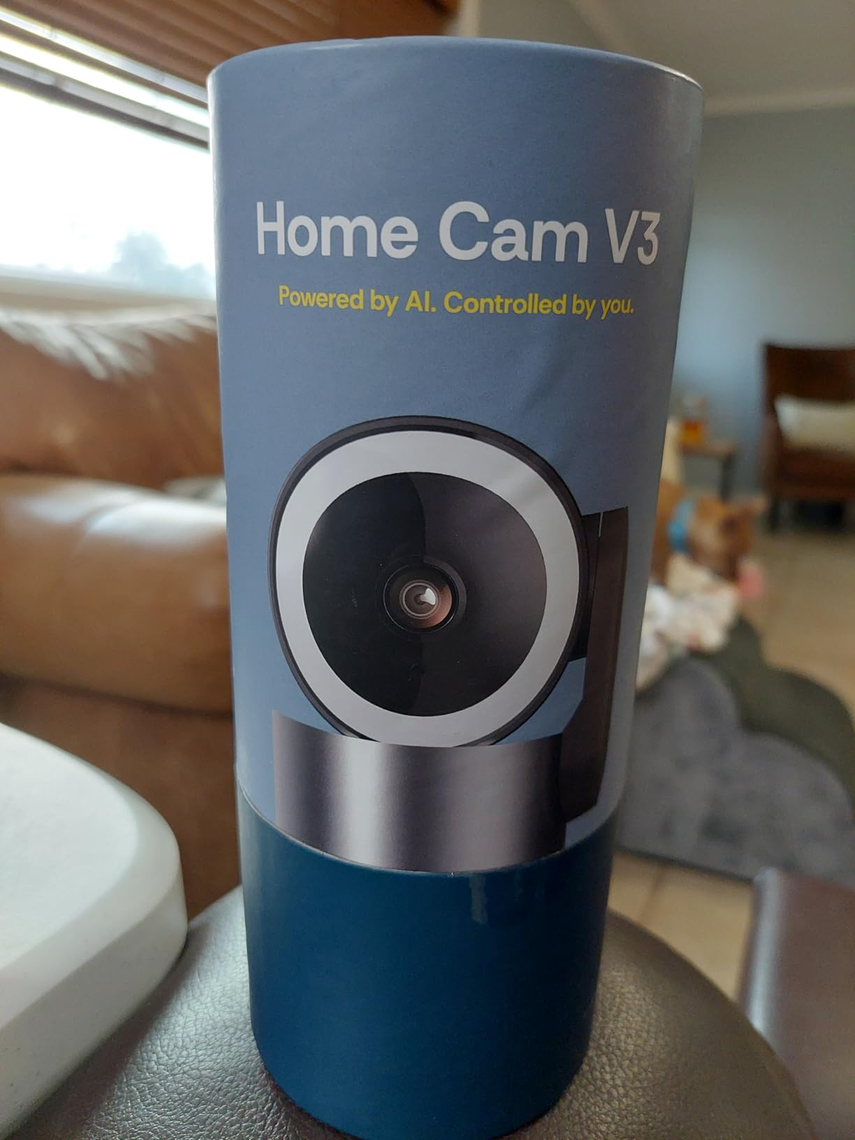 Luna 2K Indoor Cameras for Home Security, 2.4GHz & 5GHz WiFi, 360-Degree Pan-Tilt, Built-in Spotlight, Human Auto Tracking, Siren, Pet/Dog/Baby Camera with Phone app, White (2026 Upgrade Version) customer photo 1