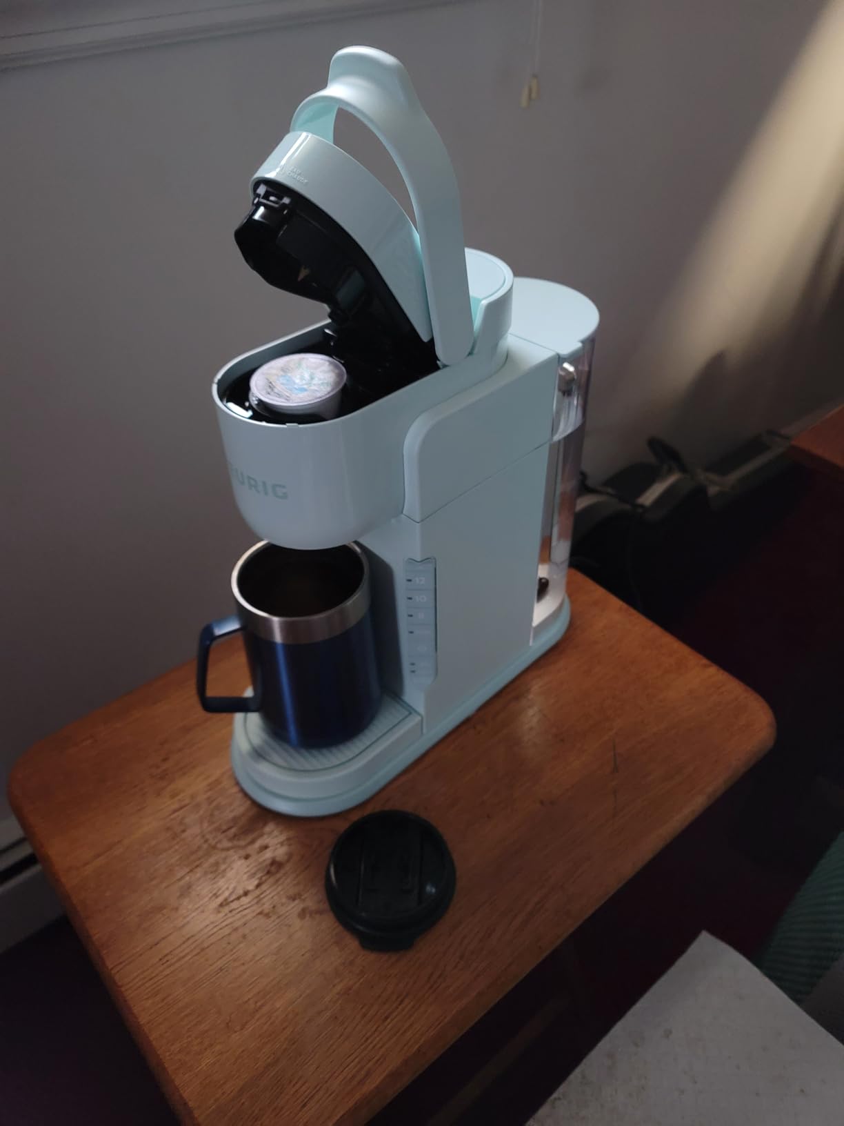 Keurig K-Express Single Serve K-Cup Pod Coffee Maker, 3 Brew Sizes, Strong Button Feature, 42oz Removable Reservoir, Evergreen customer photo 1