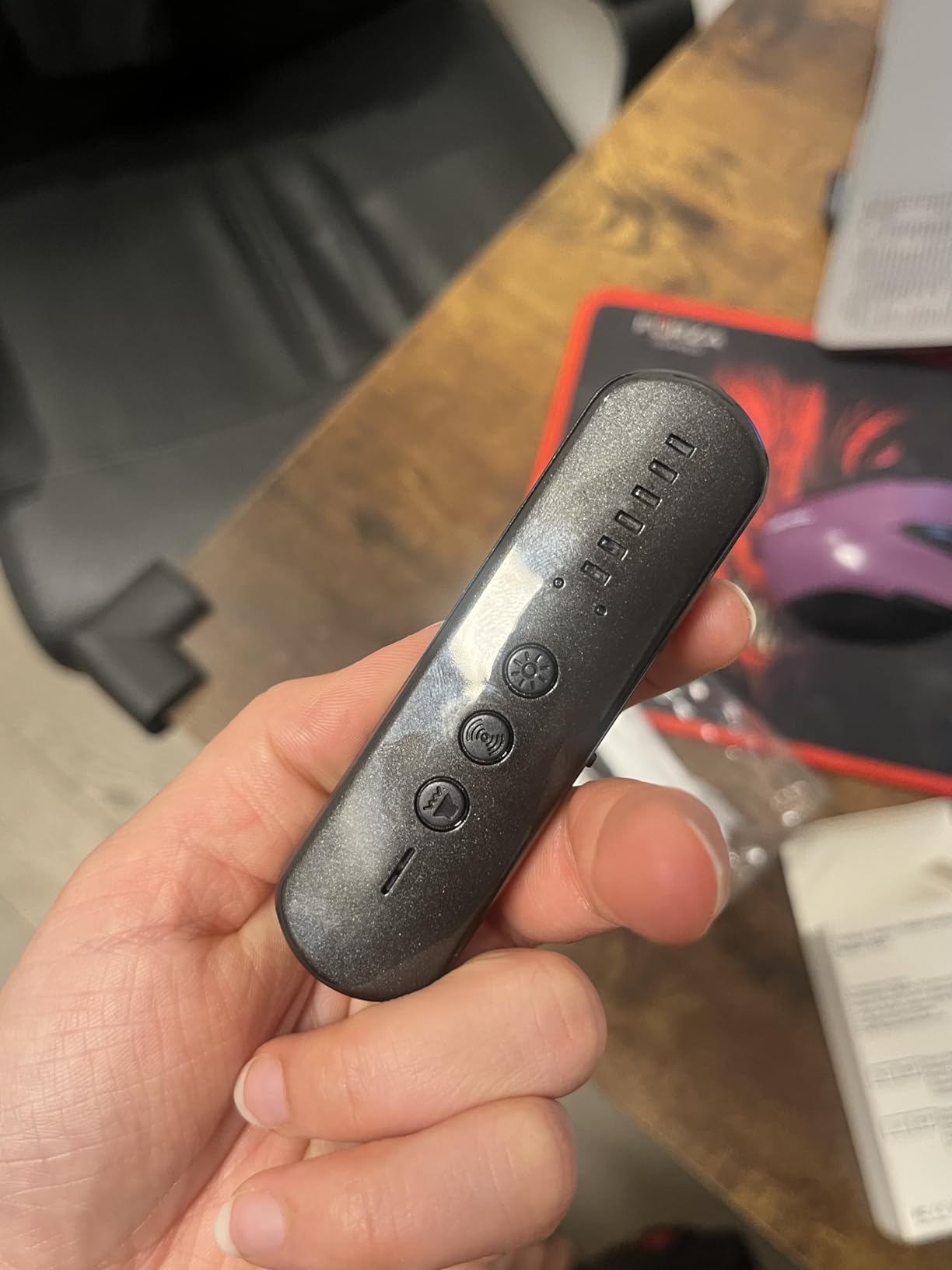 Anti-Spy Hidden Camera Detector with 99% Accuracy,Find GPS Trackers &Listening Devices Portable Privacy Protector for Hotel/Travel,Anti-Surveillance RF Bugs Detector with LED (Black) customer photo 1