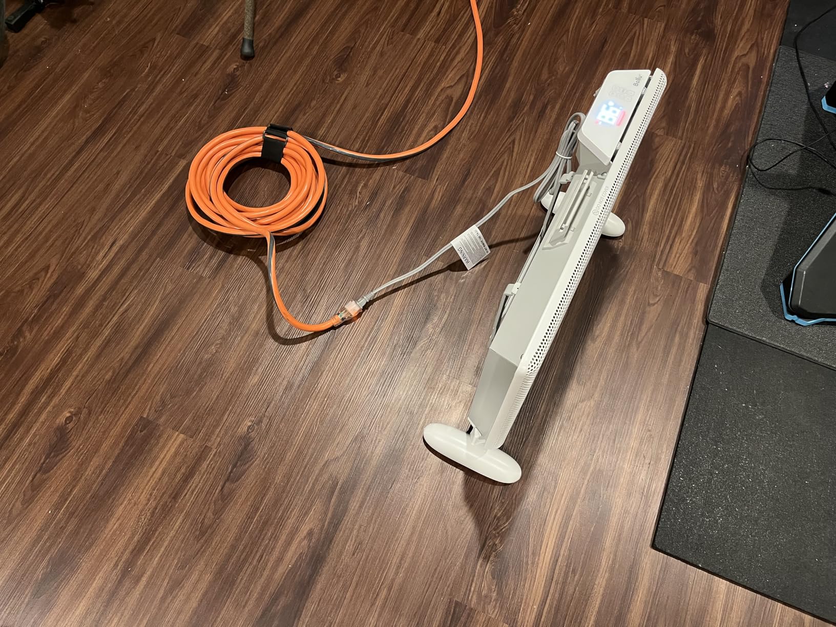 Ballu Mica Infrared Space Heater Indoor Use, Large Room Panel Heater with Programmable Thermostat, WiFi App Control, Portable Stand or Wall Mount, Energy Efficient Smart Quiet Heater, Work with Alexa, White customer photo 1