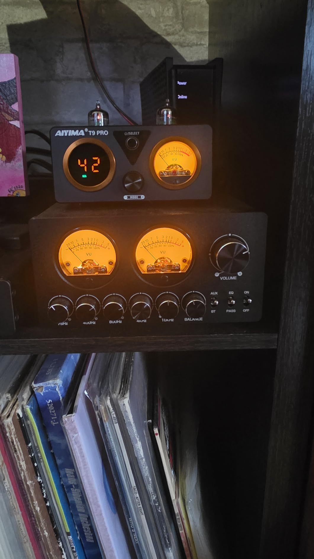 Douk Audio P7 Phono Preamp: Vacuum Tube Turntable Preamplifier with Balanced XLR Output, High-Pass Filter, Bass & Treble Control, Bypass for MM Record Player, Amplifier, Speaker customer photo 1