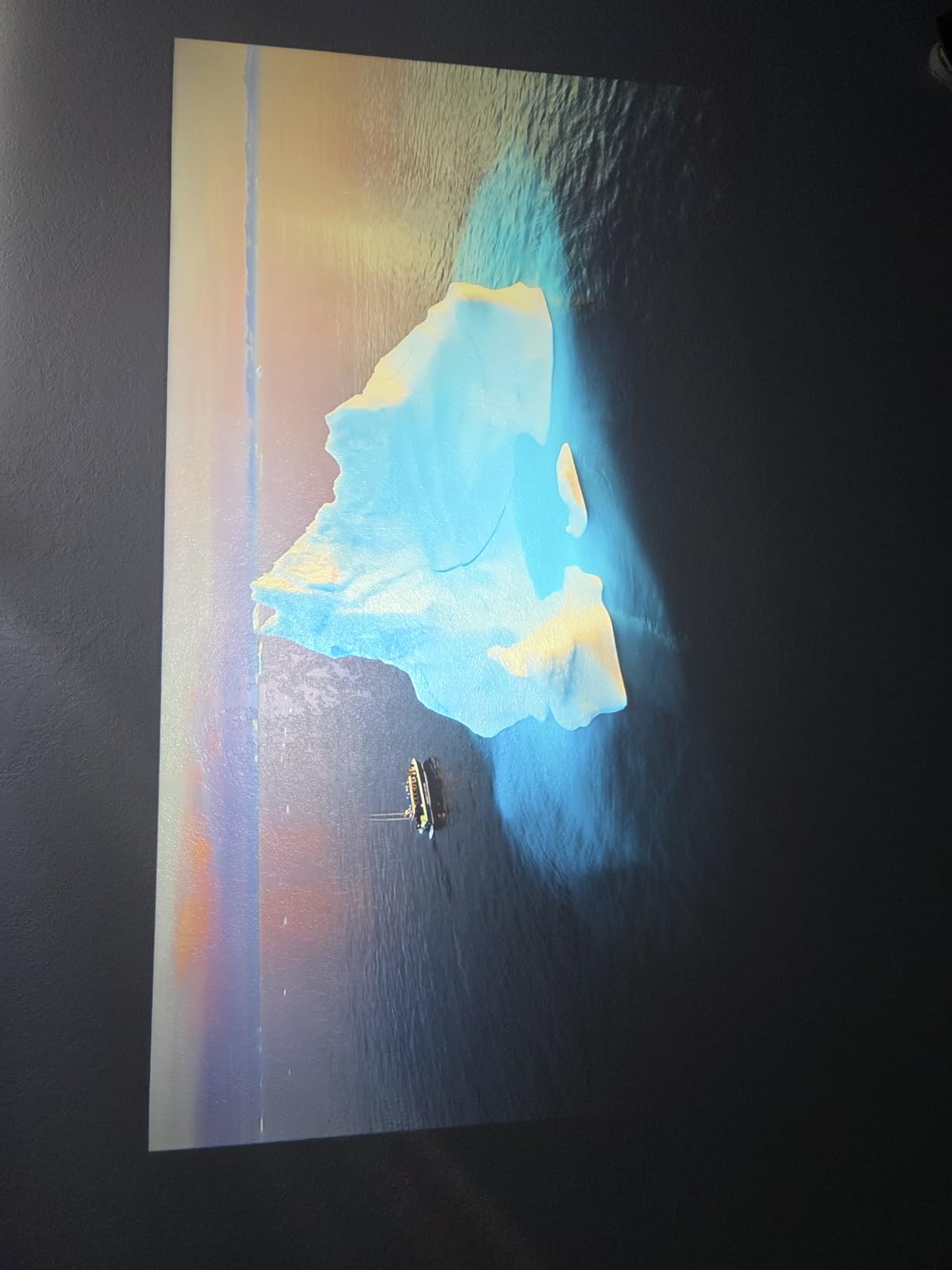 2000 ANSI Official Licensed Google TV Outdoor Projector 4K Decoding, Smart Projector with Wifi and Bluetooth, Auto Focus, Dolby Sound, Built-in Apps, HAPPRUN Indoor Home Theater with 270° Stand customer photo 1