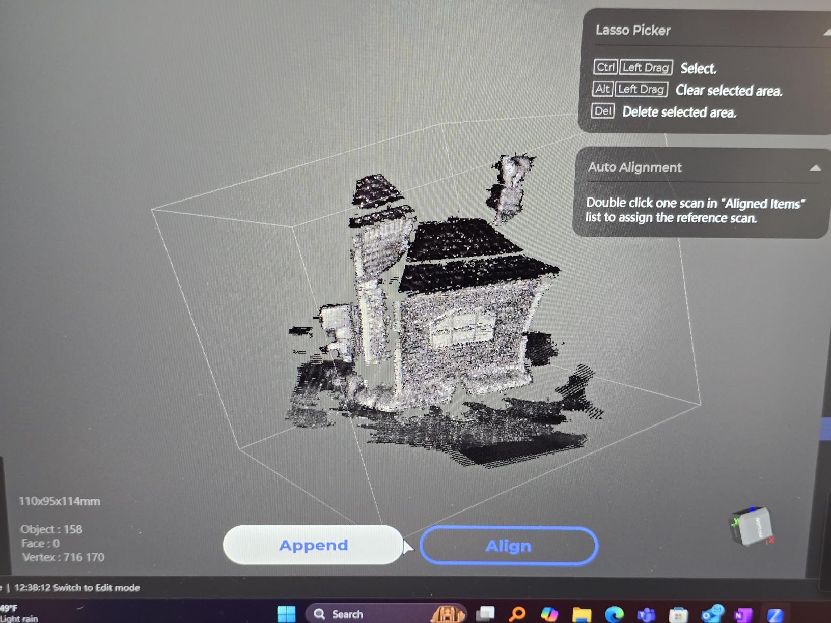 3DMakerpro 3D Scanner Seal Lite, Small-Format 3D Scanners for Printing, Blue Led Light Source, Up to 0.02mm Accuracy, Mono Texture Scanning customer photo 1