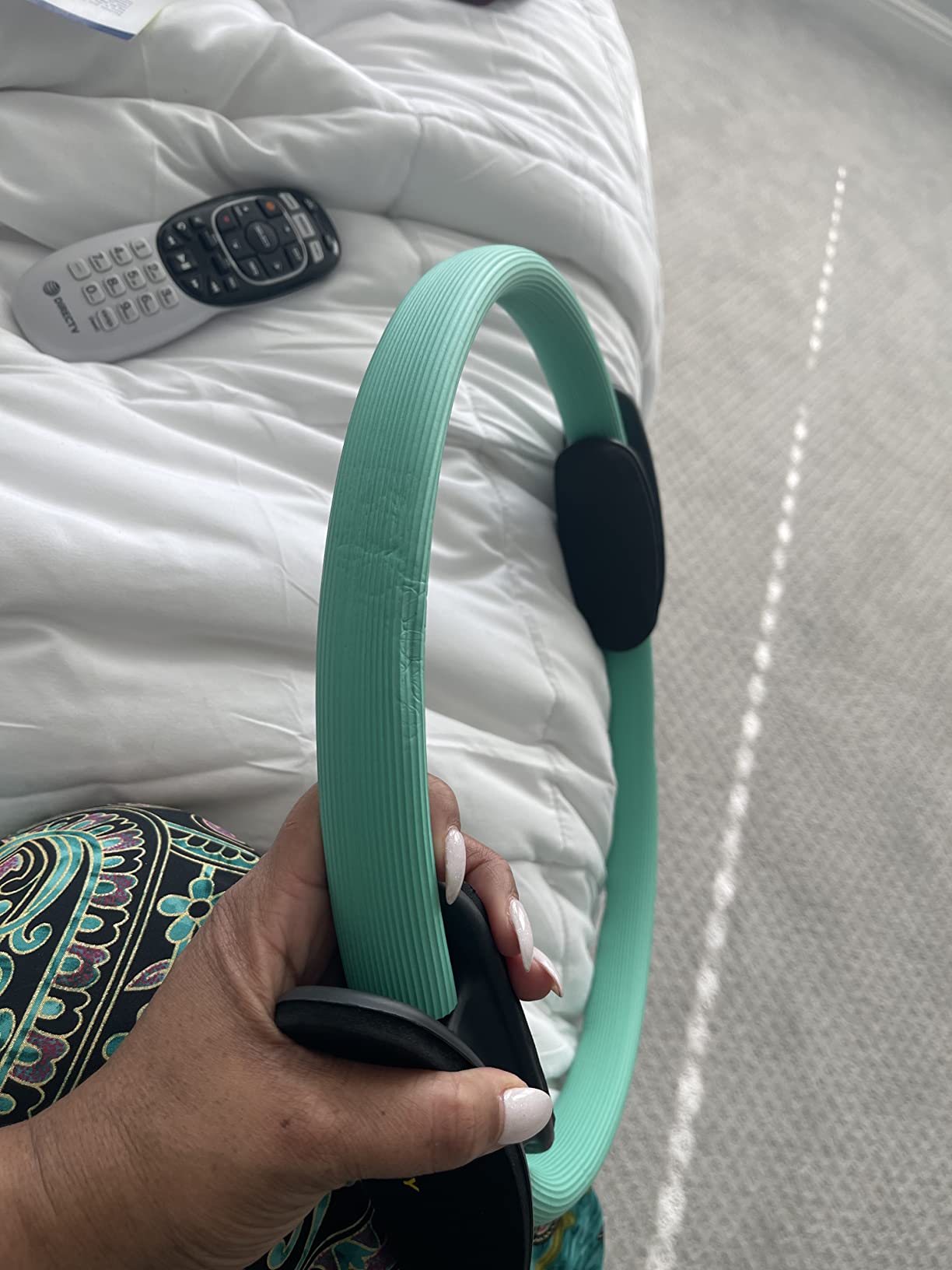 ProBody Pilates Ring Set with 14-Inch Magic Circle Ring, 9-Inch Exercise Ball, 5 Resistance Bands, Pump, Training Guides, & Storage Bag for Core Strength, Balance, Stability Training customer photo 1