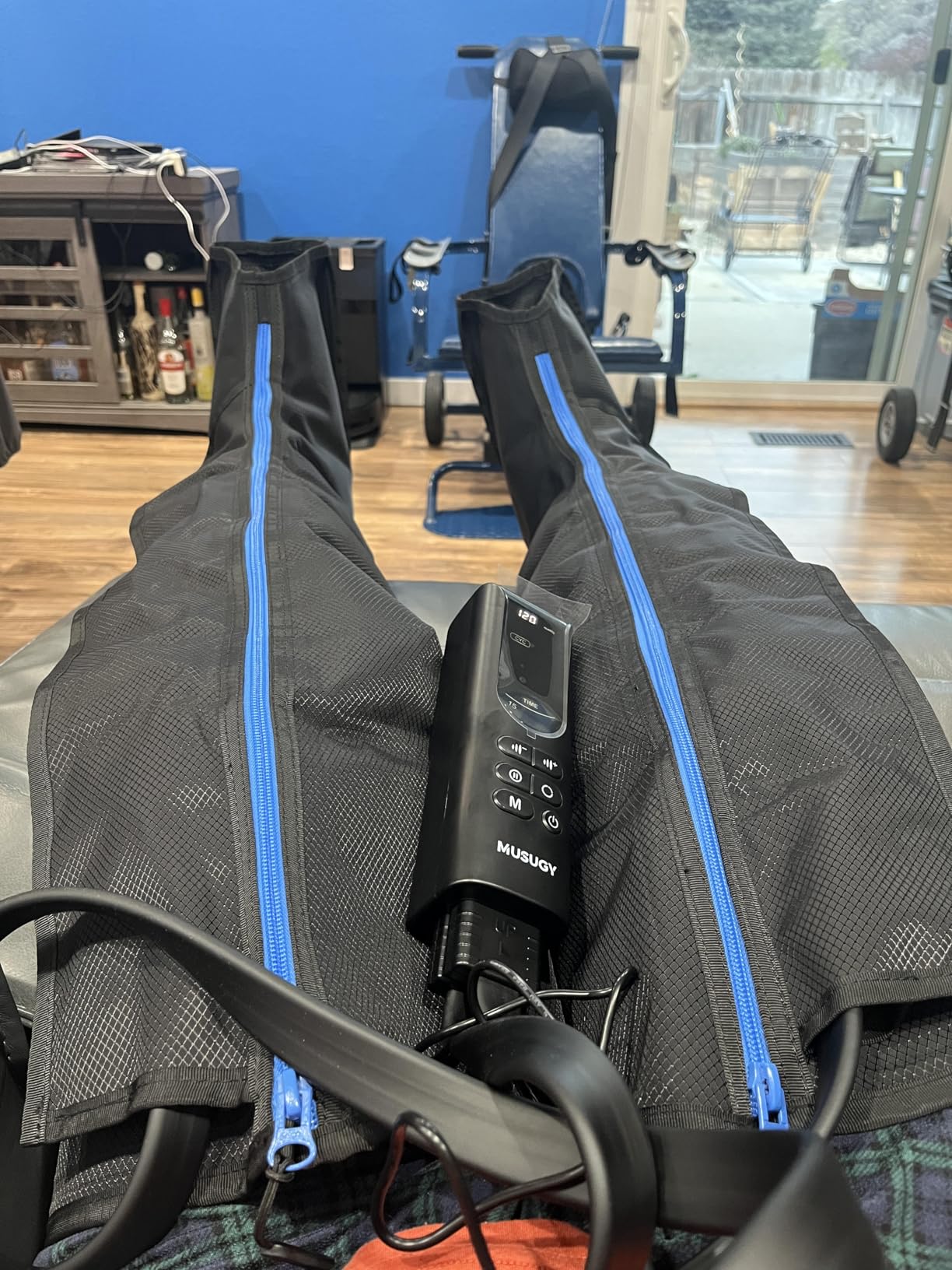 Sequential Air Compression Recovery System - Professional Full Leg Compression Boots for Circulation and Fast Recovery customer photo 2