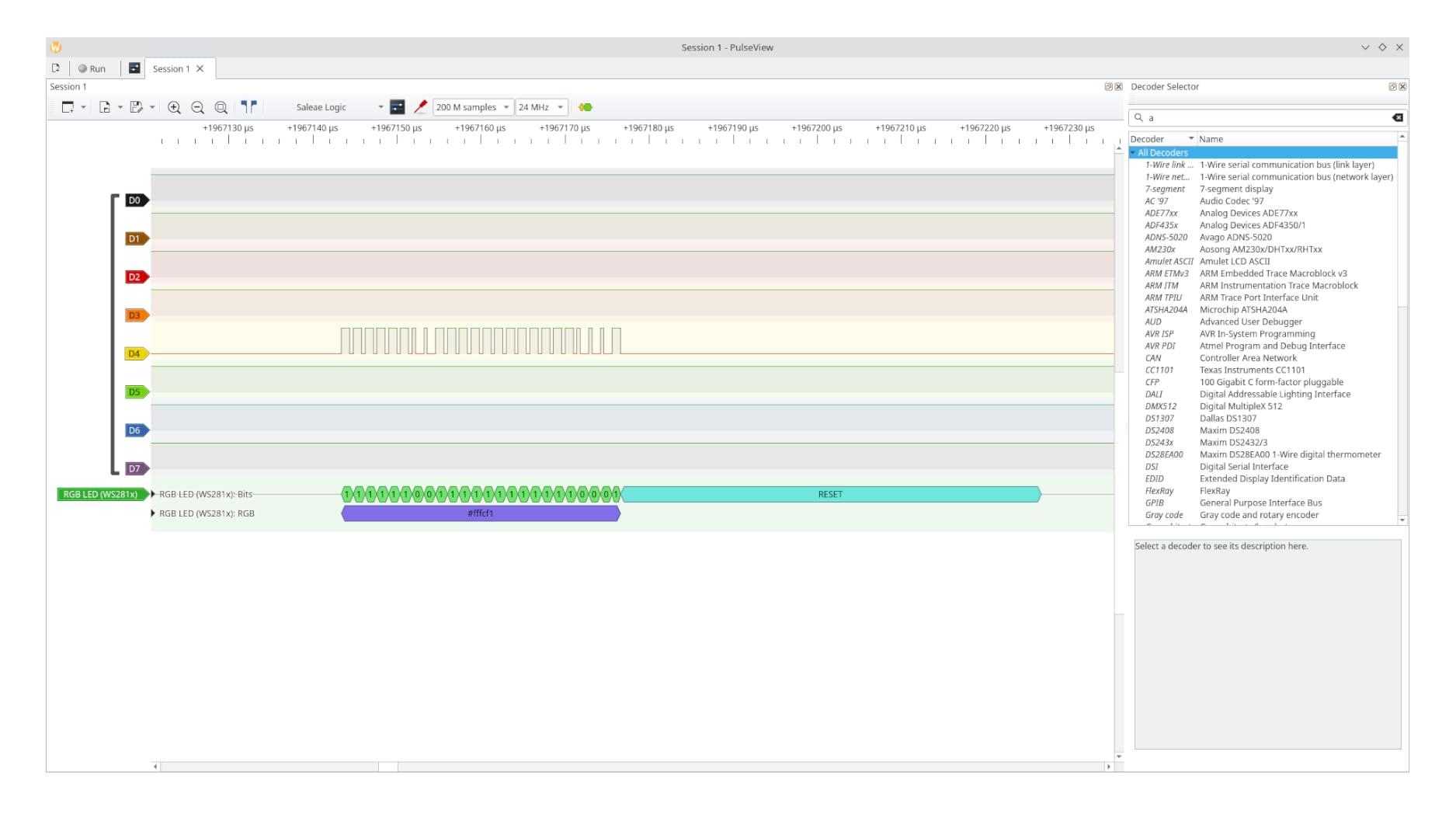Logic Analyzer 8 Channels 24MHz USB Kit with Base Module, Breadboard Breakout Board, USB-A & Type-C Cables, Test Clips, Alligator Clips Compatible with Arduino ESP32 STEM DIY Projects customer photo 1
