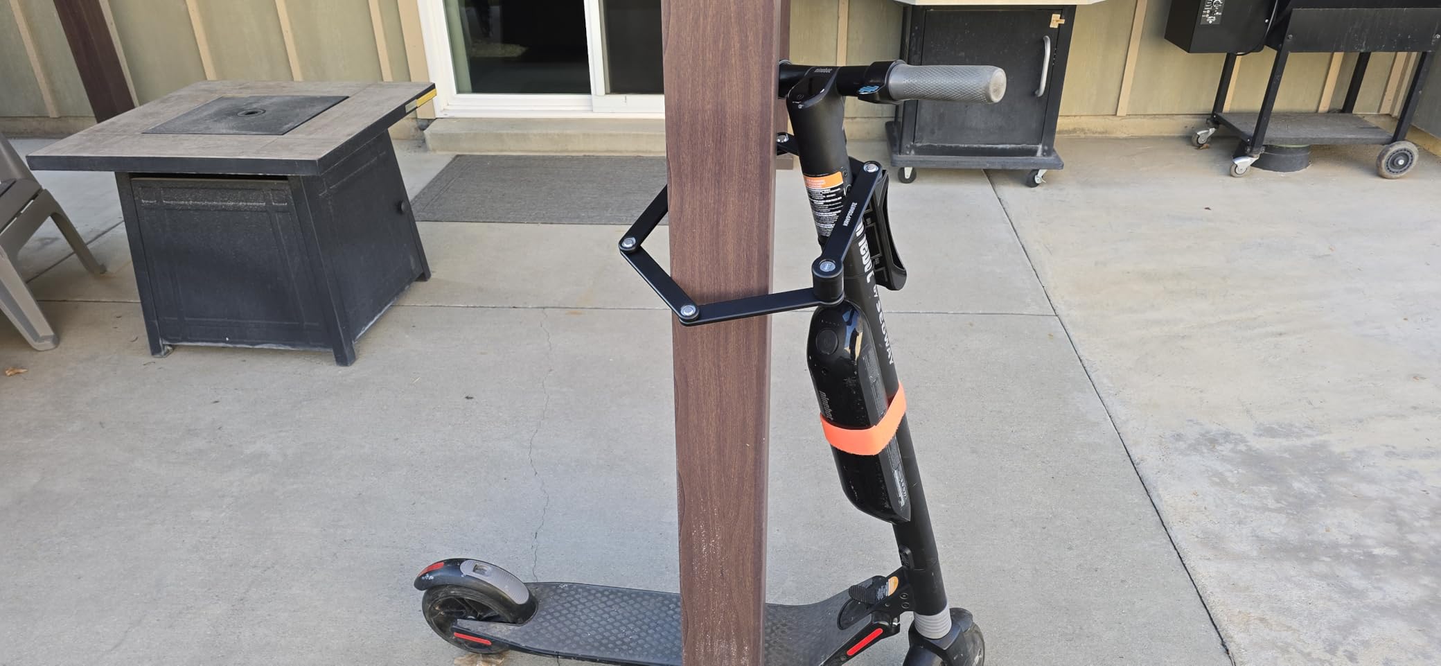 Kryptonite Folding Bike Lock, Compact Lightweight High Security Anti-Theft Foldable Bicycle Lock with 2 Keys for E-Bikes customer photo 1