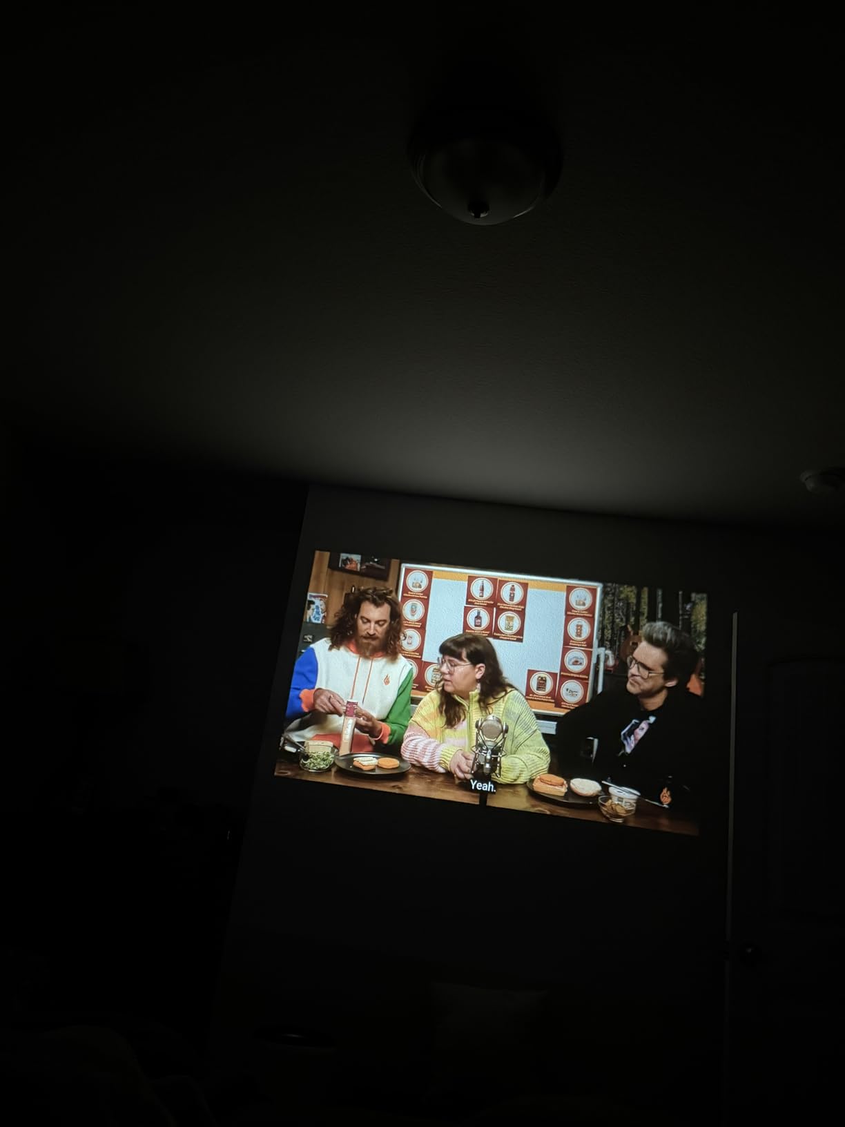 AuKing 4K Projector with WiFi and Bluetooth, Officially-Licensed APP & 2500 ANSI, TOF Real-Time Auto Focus Smart Projector, Outdoor Movie Home Theater with Omni-Adjustable Stand customer photo 1