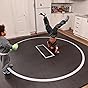 VEVOR Wrestling Mat, Martial Arts Thick Mat for Home Gym Exercise, PVC or Inflatable Training Mats with Circles,for Gymnastics, Tatami, Jiu Jitsu BJJ MMA Judo, Black customer photo 2