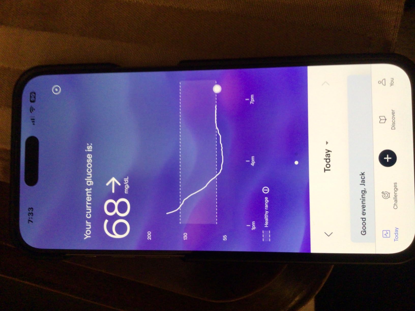 Lingo Continuous Glucose Monitor (Pack of 2). Made by Abbott. Optimize Your Nutrition with Real-time Glucose Data. 1 Lingo biosensor lasts up to 14 Days*. Works with iOS and Android. US Only. customer photo 2