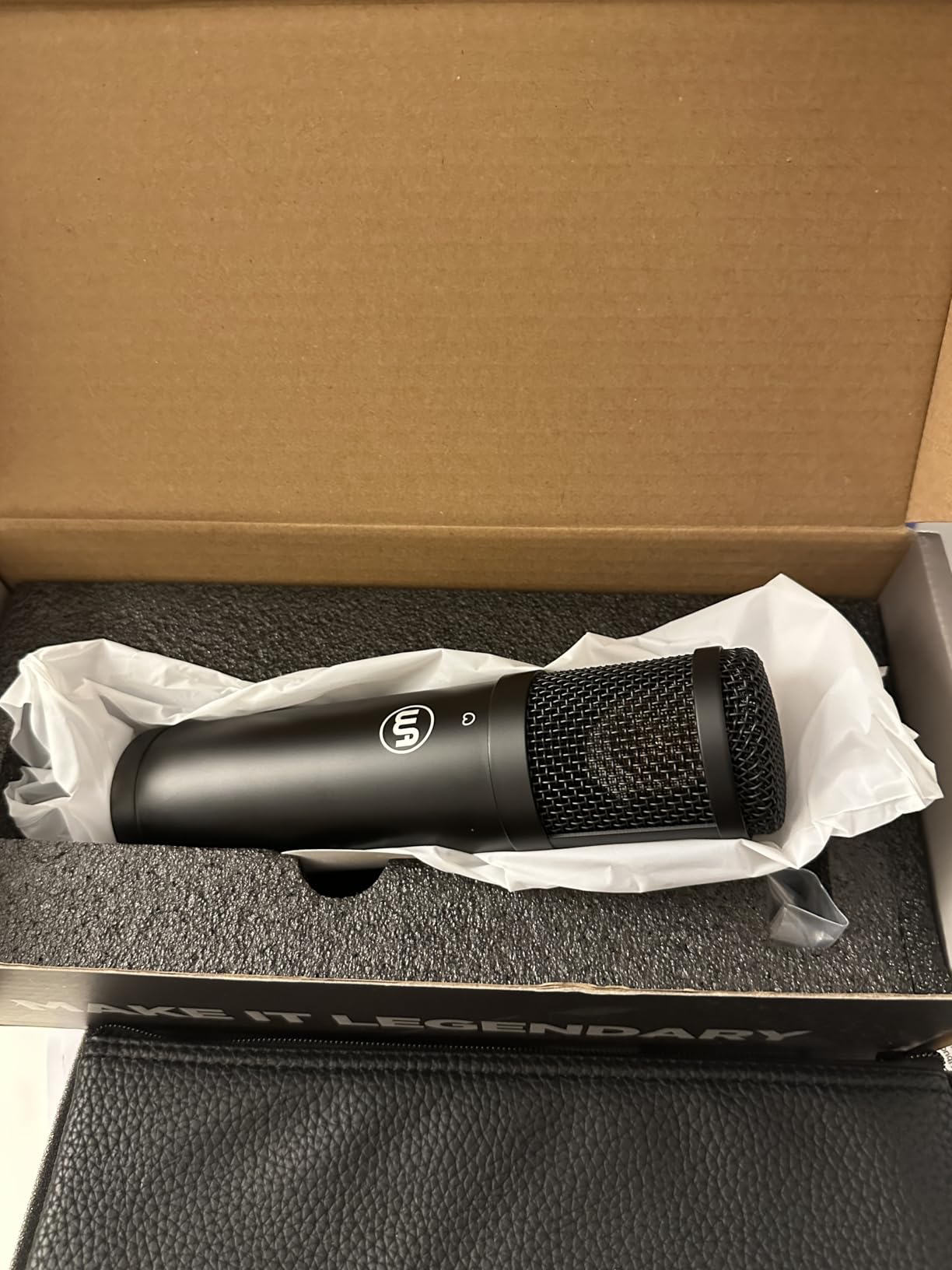 Warm Audio WA-47jr SE Large-Diaphragm Cardioid Condenser Microphone, Vintage-Inspired, Rich Analog Studio Sound for Vocals & Instruments, Nickel (XLR) customer photo 1