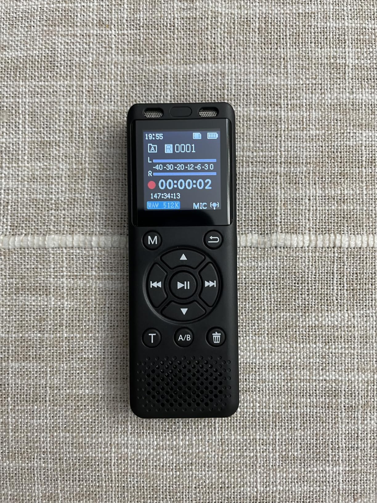 64GB Digital Voice Recorder with Playback,Audio Recording Device for Lectures Meeting/Classes/Interviews,Tape Recorder with Voice Activated,Password,Noise Reduction,A-B Repeat,MP3 Player Etc customer photo 1