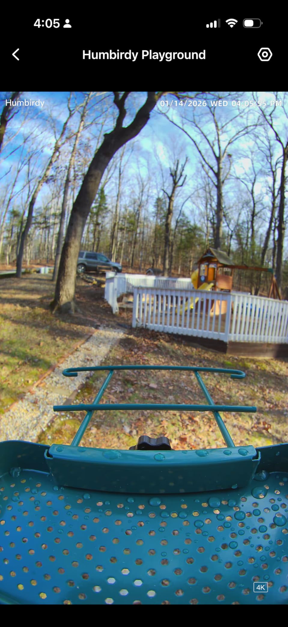 Bird Feeder with Camera, 4K Ultra HD Video with 30fps Live View, 10x Slow Motion, No Subscription, Solar Powered AI Smart Bird Feeder with Camera, 2.4G/5G Wi-Fi, Durable Metal,Bird Lover Gift customer photo 2