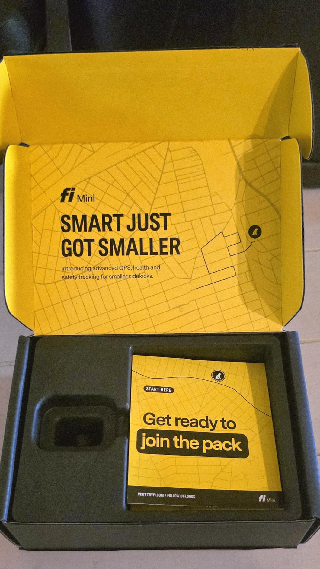 Fi Mini GPS Tracker for Dogs - 6-Month Membership Included - Smart Pet Tracking Collar Attachment - Lightweight, Virtual Fences, Escape Alerts, Step & Health, Waterproof customer photo 2