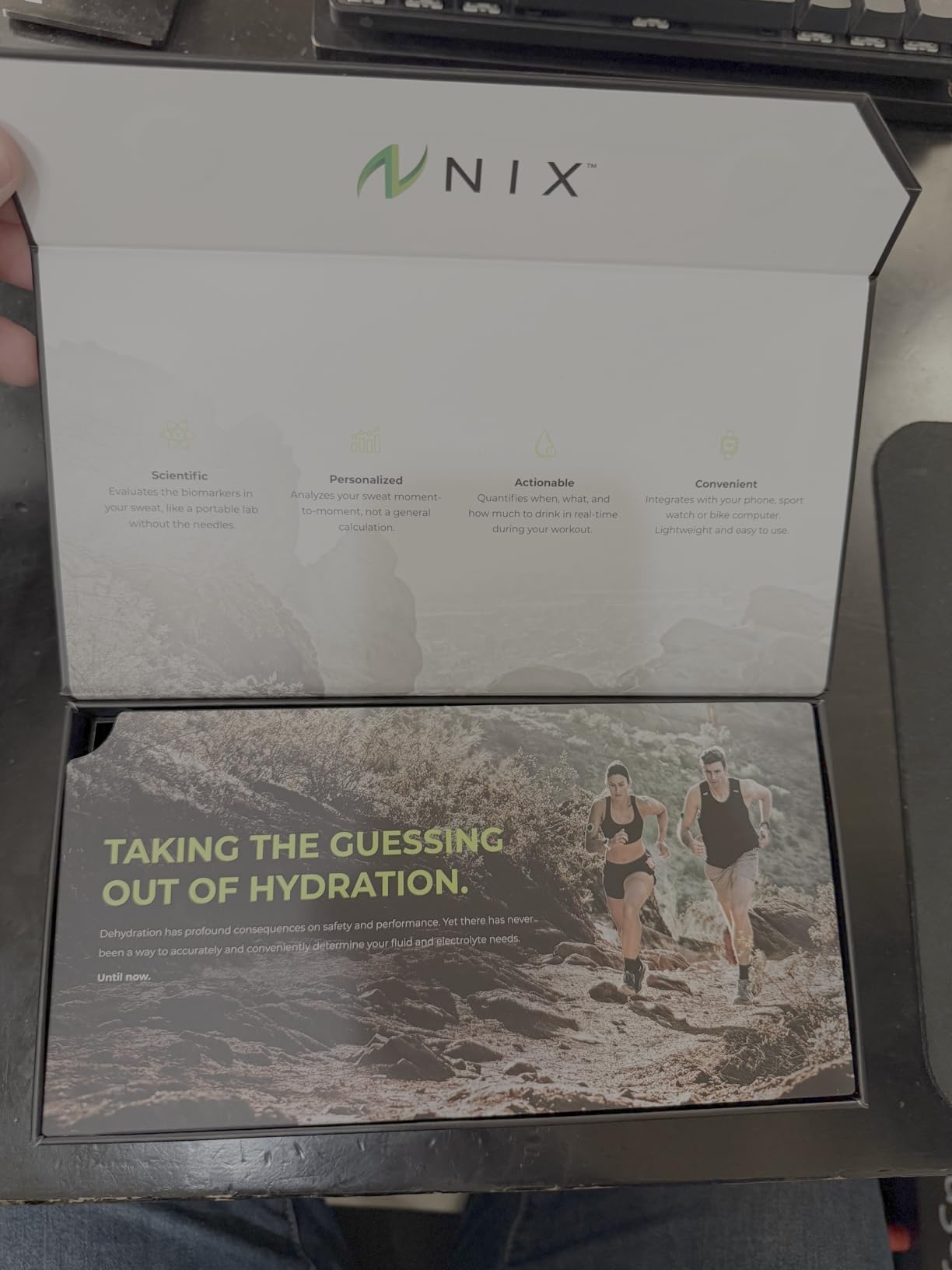 Nix Hydration Biosensor Starter Kit - Wearable Sweat Sensor Tracks Fluid Loss, Real-Time Alerts, Reusable Pod, Single-Use Patches, Bluetooth Fitness Device for Athletes, Runners, Cyclists, Triathletes customer photo 2