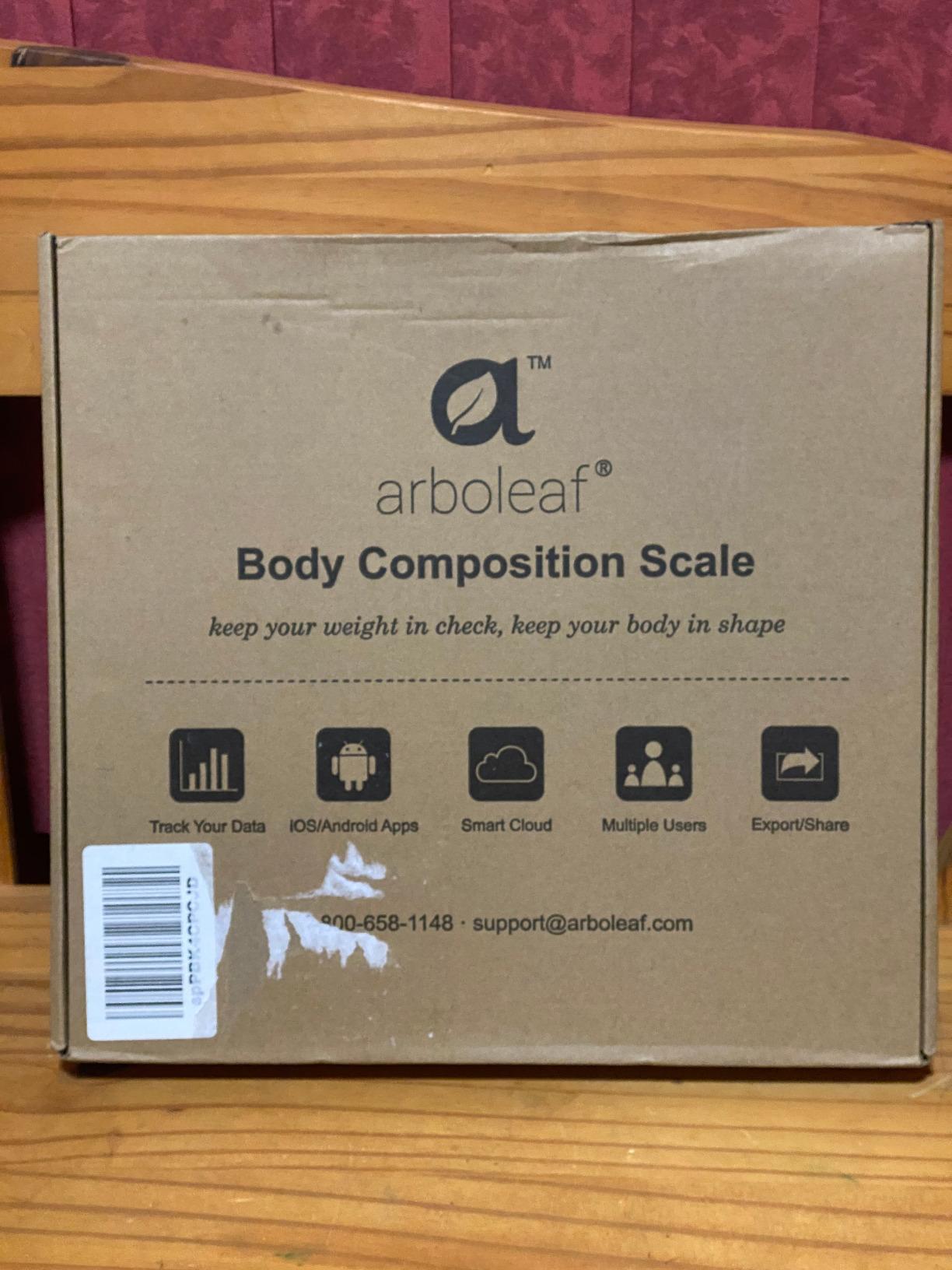 arboleaf Smart Scale for Body Weight, 8-Electrode Dual-Frequency BIA Bathroom Scale with 7-in-1 Display for BMI Body Fat Muscle Mass, Segmental Full Body Composition Analyzer, 50+ Metrics in App customer photo 2