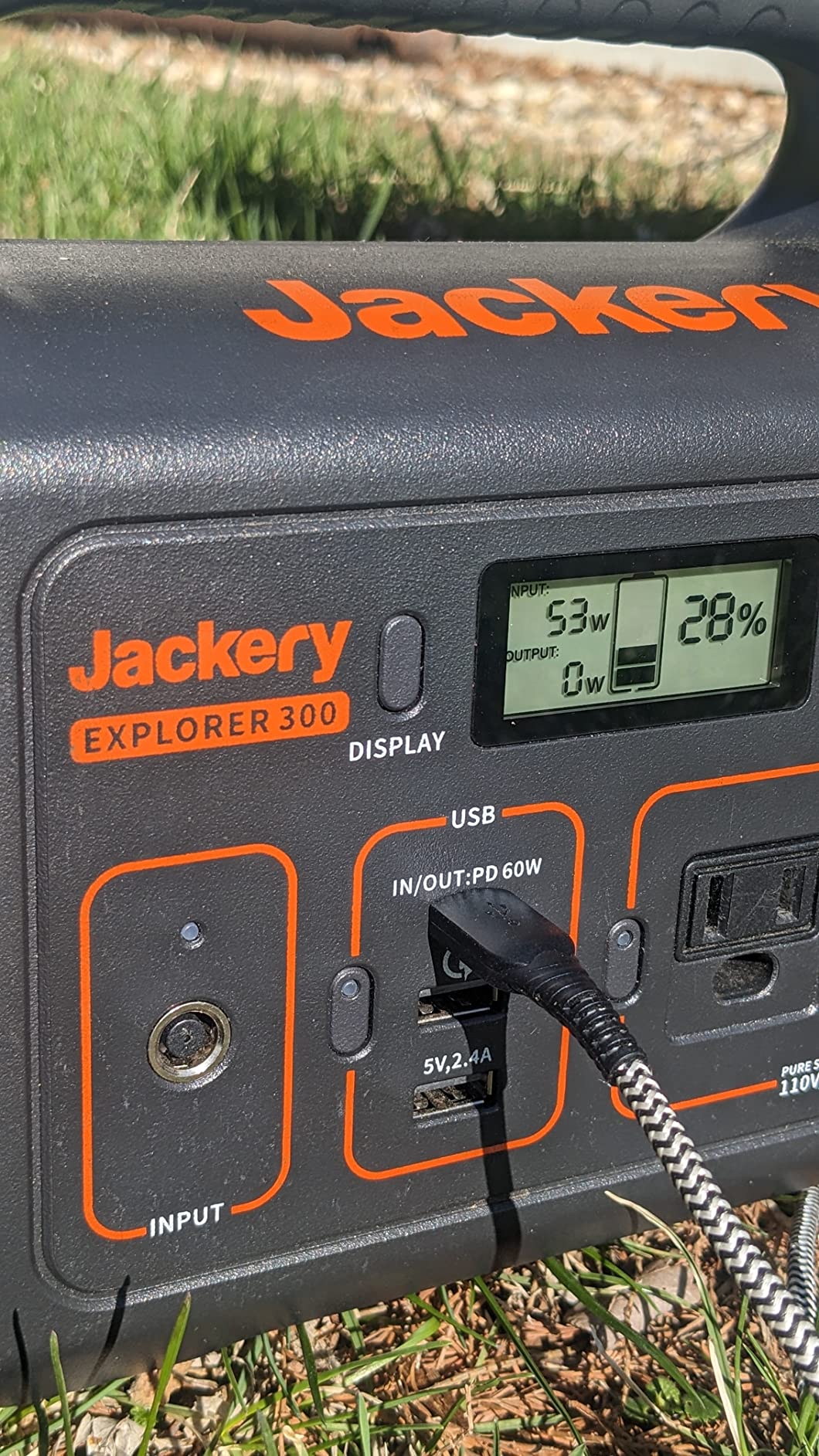 FlexSolar 25W Ultra-Portable Solar Panel Charger with Quick Charge, USB-A & USB-C Ports, Ultra-Lightweight for Outdoor Emergency Power, Backpacking, Hiking, and Camping customer photo 2