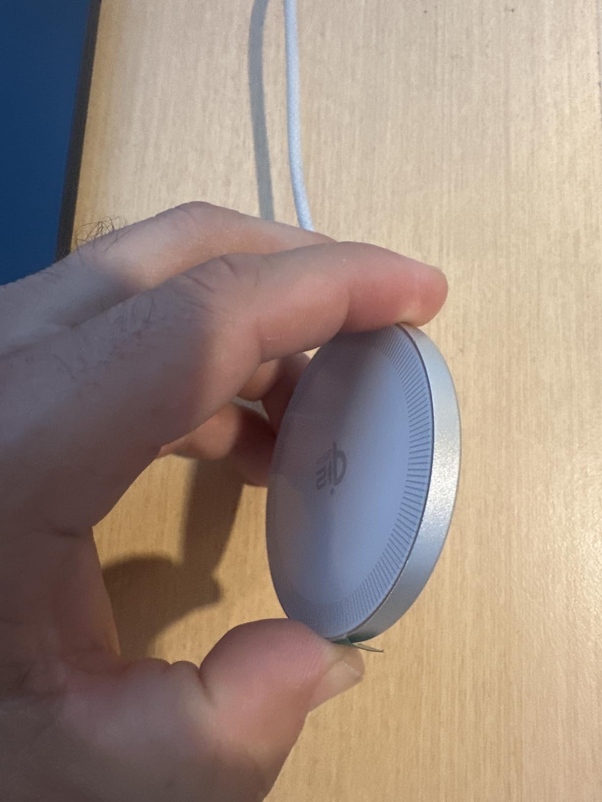 25W Magnetic Wireless Charging Pad: Qi2.2 Qi2 MagSafe Fast Charger for iPhone Air 17e 17 16 15 14 Pro Max, Samsung Galaxy S26 S25, Google Pixel 10 & AirPods, Gift Ideal for Desk Travel (White, 2 Pack) customer photo 1