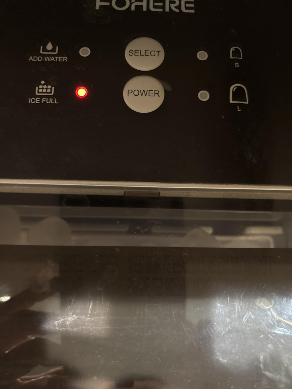 Commercial Ice Maker Machine 500LBS/24H, 350LBS Storage Bin & UL Approval, 182 Ice Cubes in 10-15min, Self-Cleaning, Air Cooled Ice Machine with LCD Panel for Bar Business Cafe (500 lbs) customer photo 2