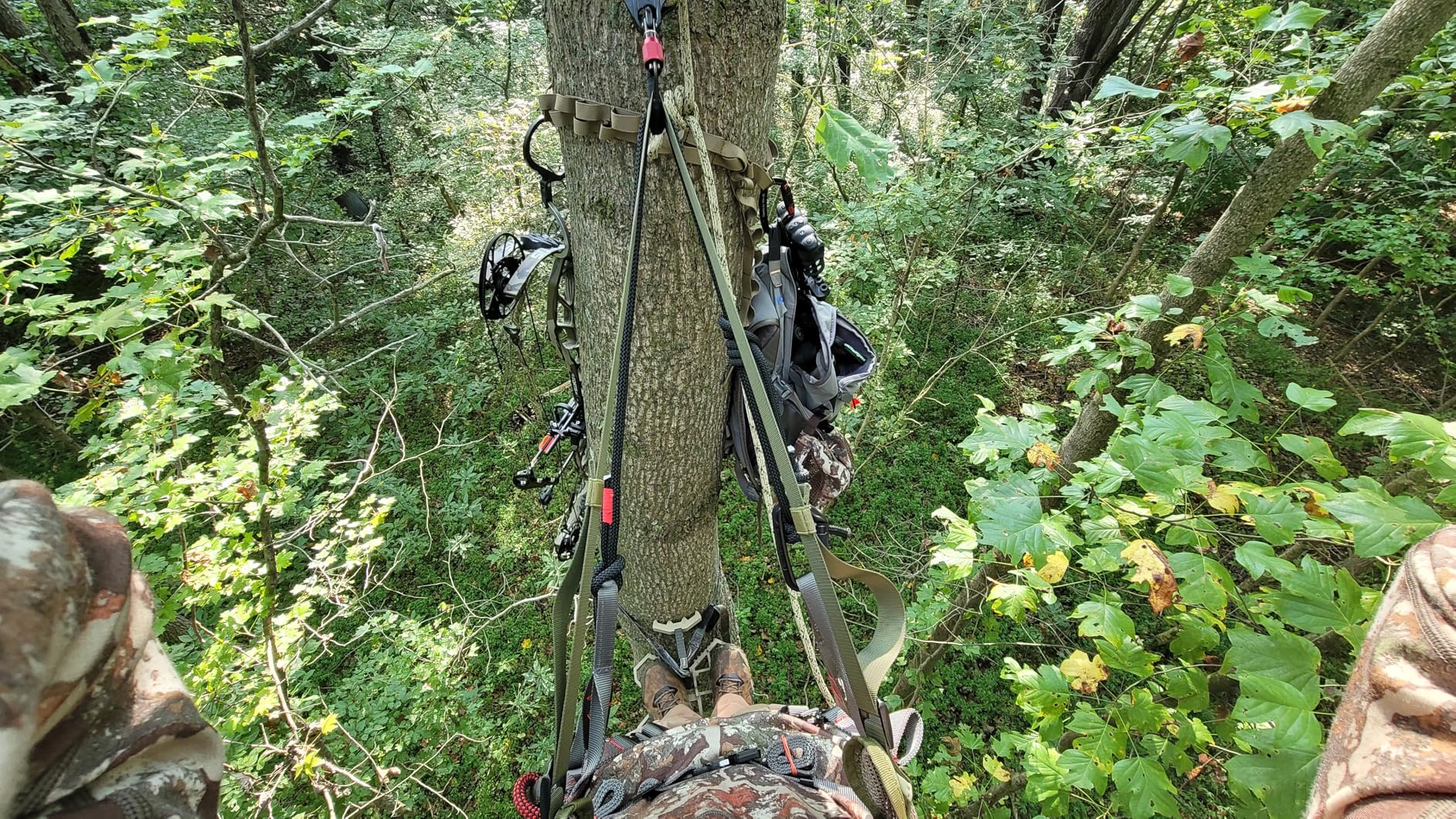 XOP Invader Tree Saddle Platform - 6061 Aluminium Saddle Hunting Platform - Tree Saddle Hunting System customer photo 1