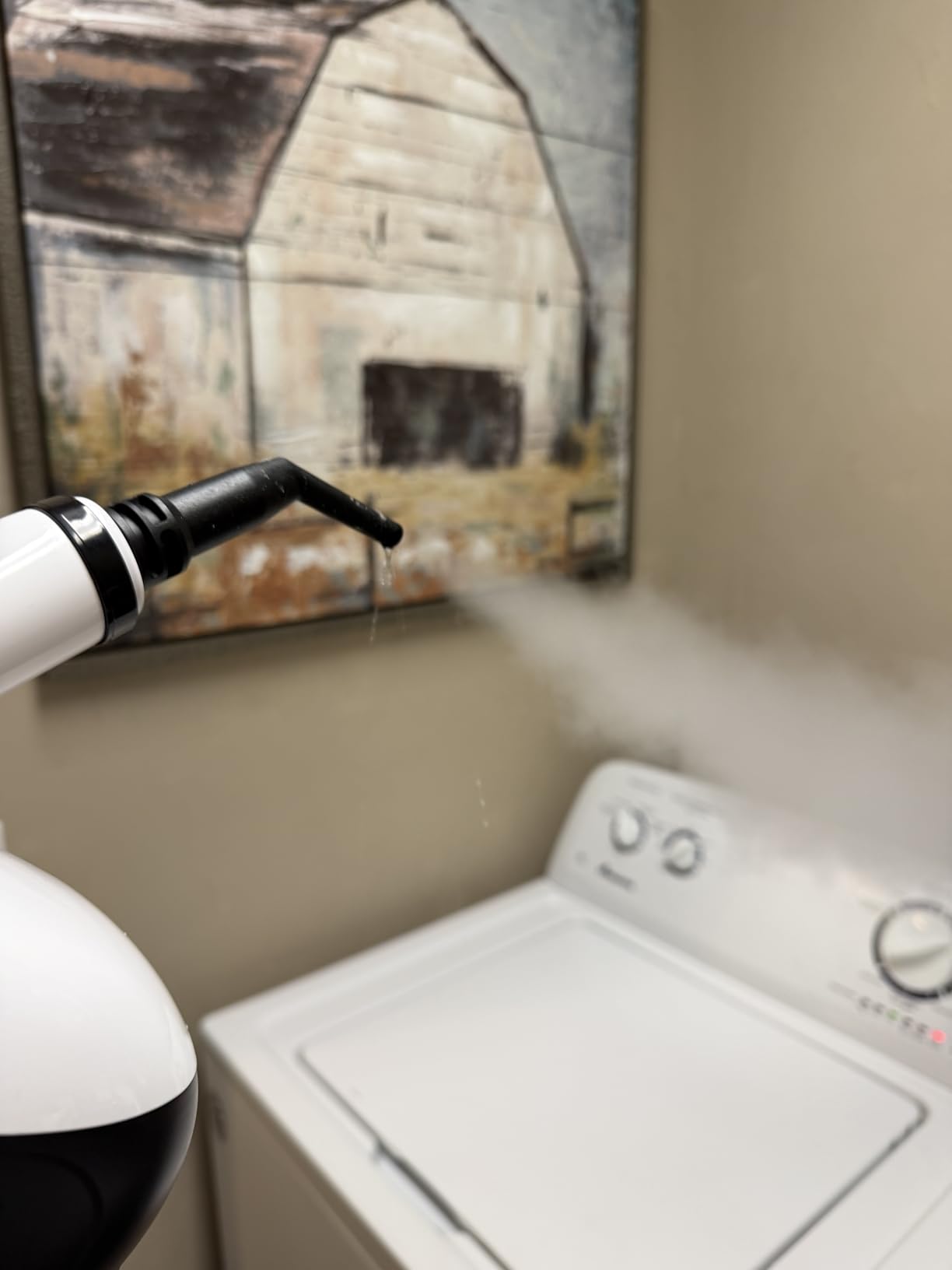 Handheld Steam Cleaner for Home 3s Instant Heat-Up No Need to Wait, Upgrade 2 LB Light Weight Easy Refill Portable Steamer Cleaner for Furniture Couch Grout Walls Kitchenware Cleaning customer photo 2