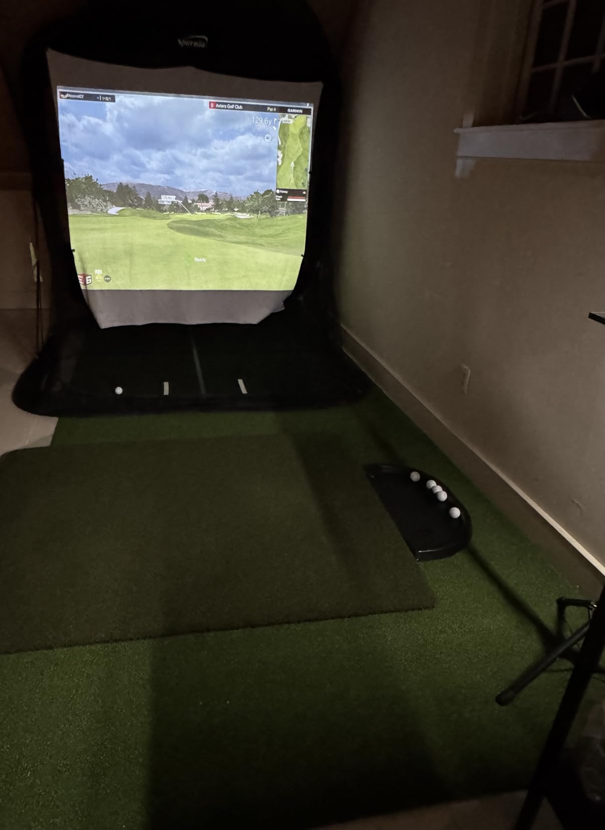 GoSports Golf Simulator Turf - 15 mm Elite Golf Mat for Indoor Home Setups - 10, 12, or 15 ft customer photo 2