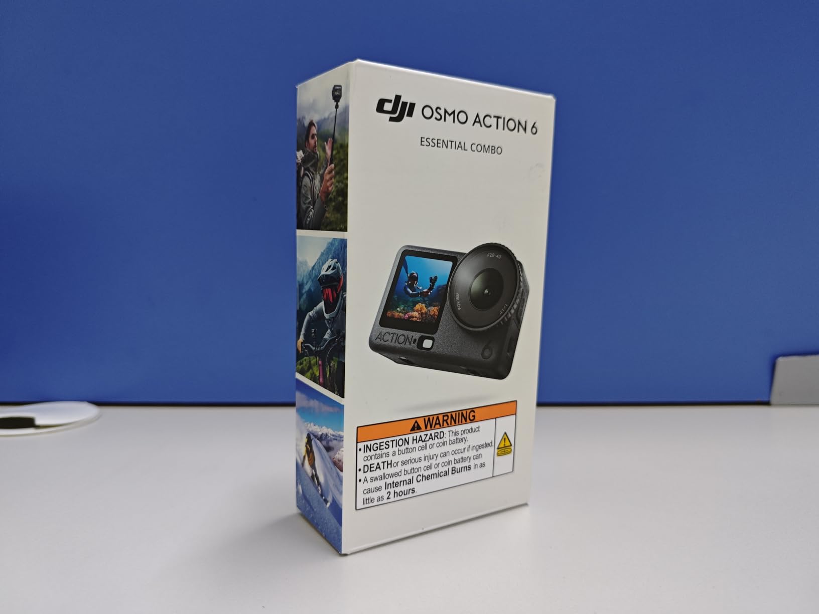 DJI Osmo Action 6 Enhanced Combo, Action Camera with 1/1.1