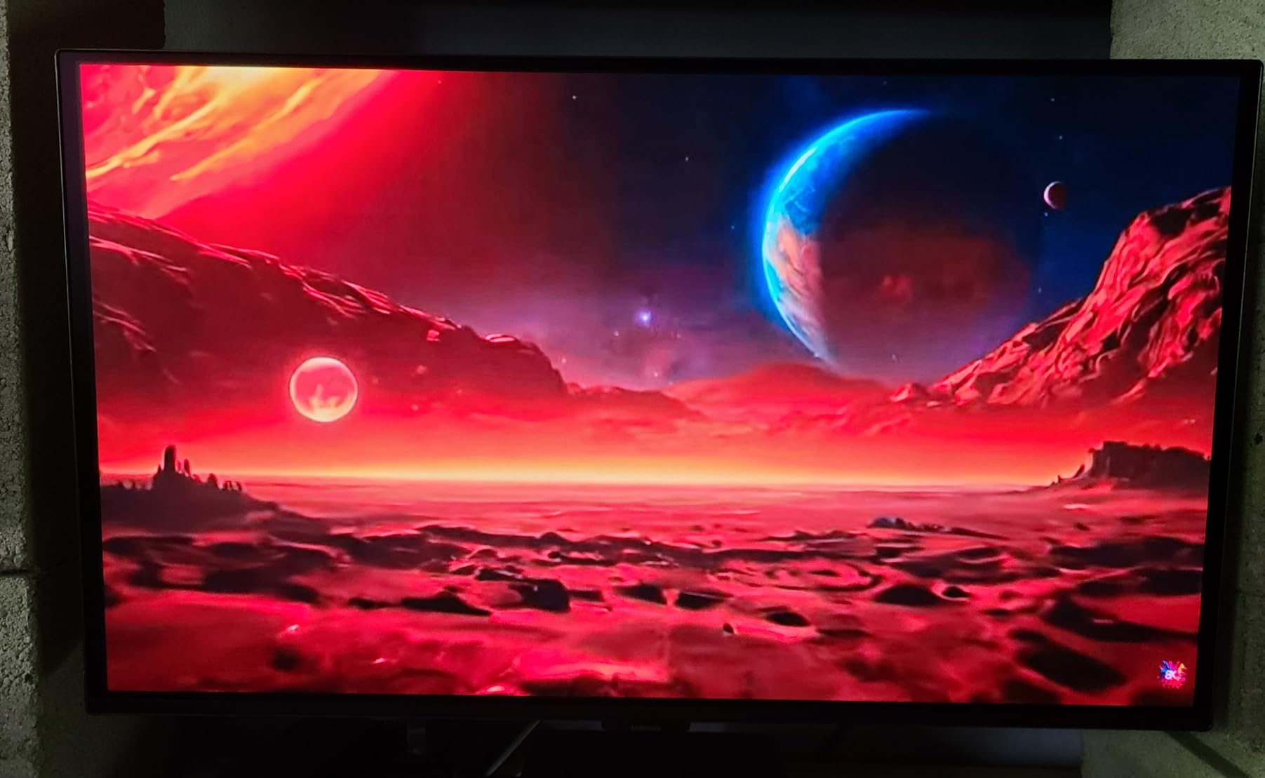 Samsung 27 Odyssey OLED G5 (G50SF) QHD & QD-OLED Gaming Monitor, 180Hz Refresh Rate, 0.03ms (GtG) Response Time, NVIDIA G-Sync Compatible, AMD FreeSync customer photo 2