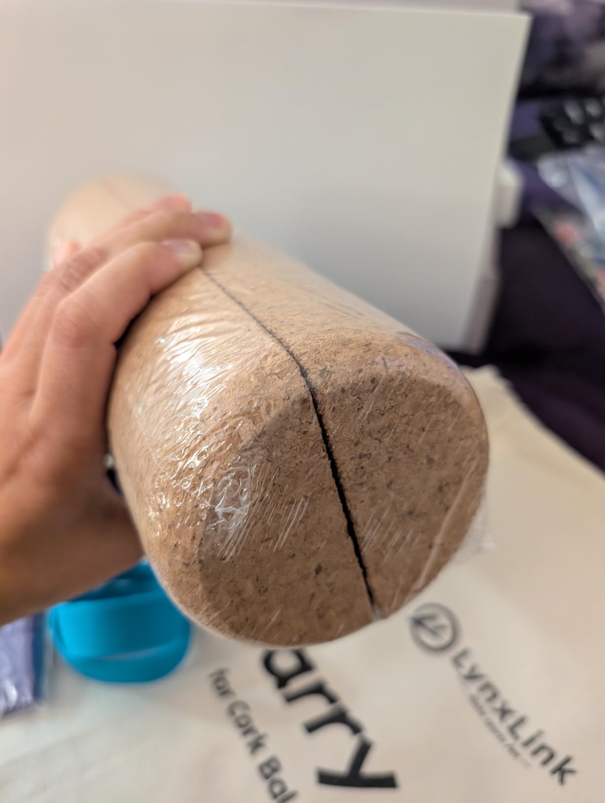 Cork Balancing Board Foot Restoration and Balance Kit with Massage Ball & Resistance Bands - Plantar Fasciitis Recovery, Improve Foot Health | Sports & Outdoors Balance Boards customer photo 2