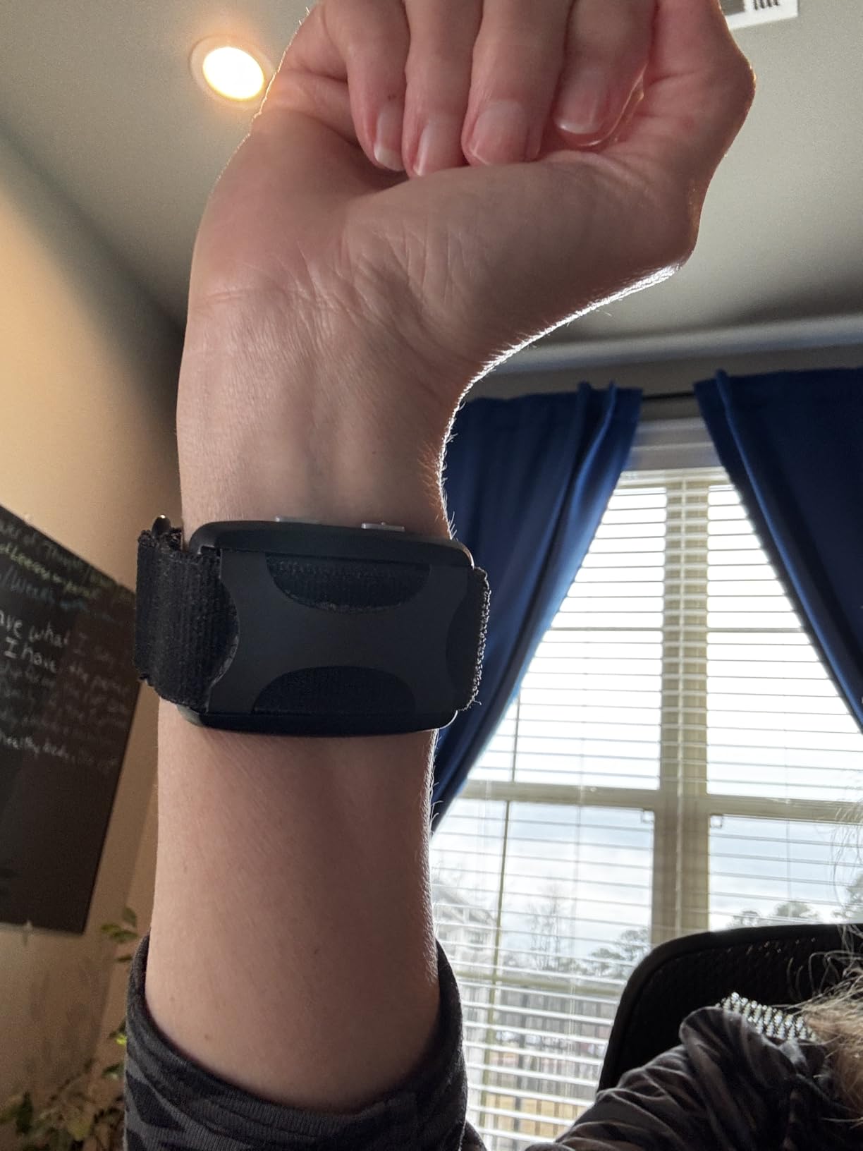 Apollo Neuro Wearable & 12-Month SmartVibes AI Membership - Sleep Aid & Stress Relief Device | Fall Asleep Faster, Sleep Longer & Deeper | Boost Focus, Relaxation & Calm (Glacier) customer photo 1