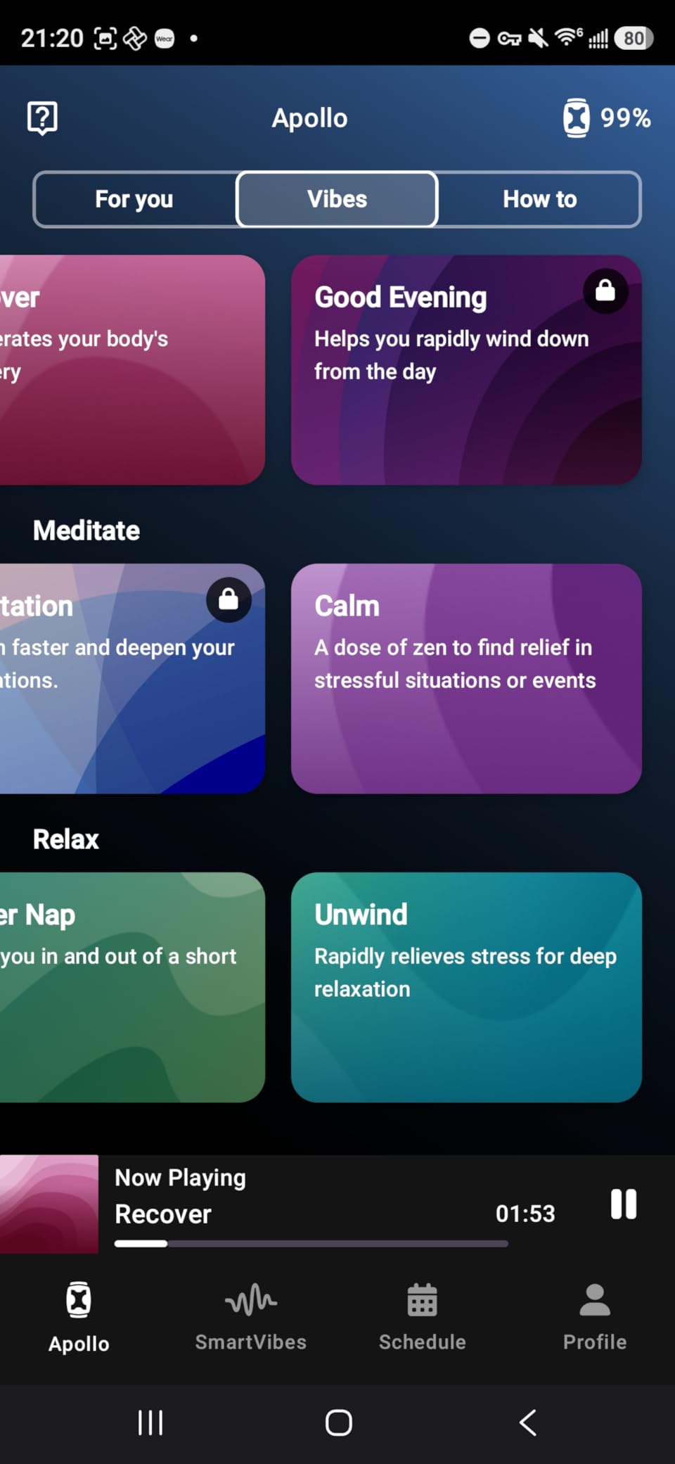 Apollo Neuro Wearable & 12-Month SmartVibes AI Membership - Sleep Aid & Stress Relief Device | Fall Asleep Faster, Sleep Longer & Deeper | Boost Focus, Relaxation & Calm (Glacier) customer photo 2