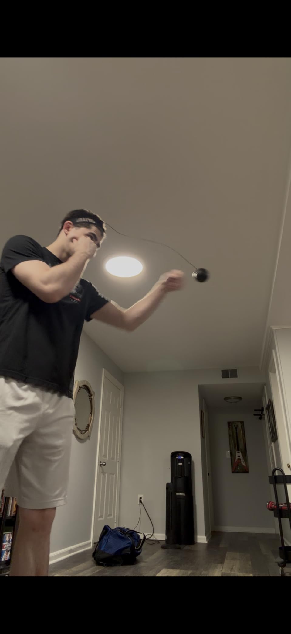 Elite Sports Reflex Ball with Headband - Reaction & Speed Ball Trainer for Eye Coordination, Boxing, MMA, BJJ & Fitness - 2 Detachable Training Balls (1 Soft, 1 Hard) customer photo 2