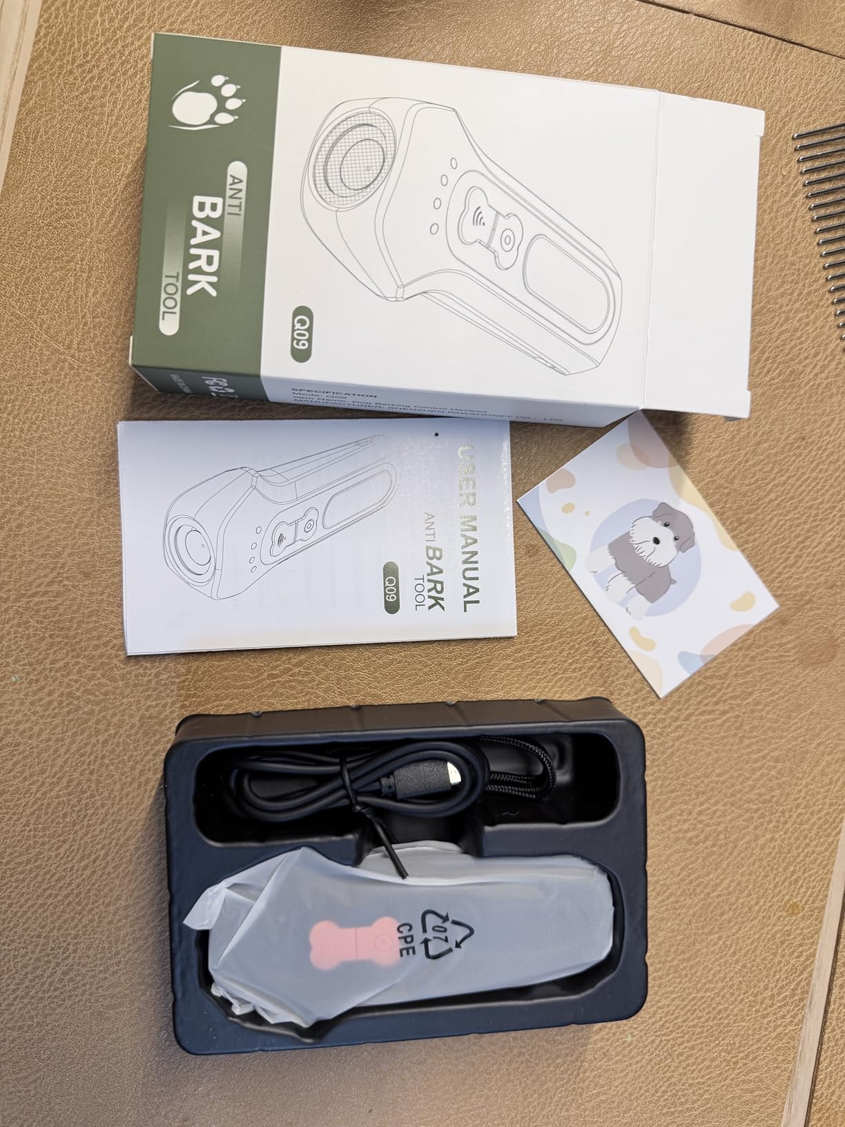 Dog Bark Deterrent Devices, Ultrasonic Anti Barking Device for Dogs, Portable Dog Training Device Safe for Dogs & Human Bark Control Barks No More Indoor Outdoors Behavior Correct customer photo 2