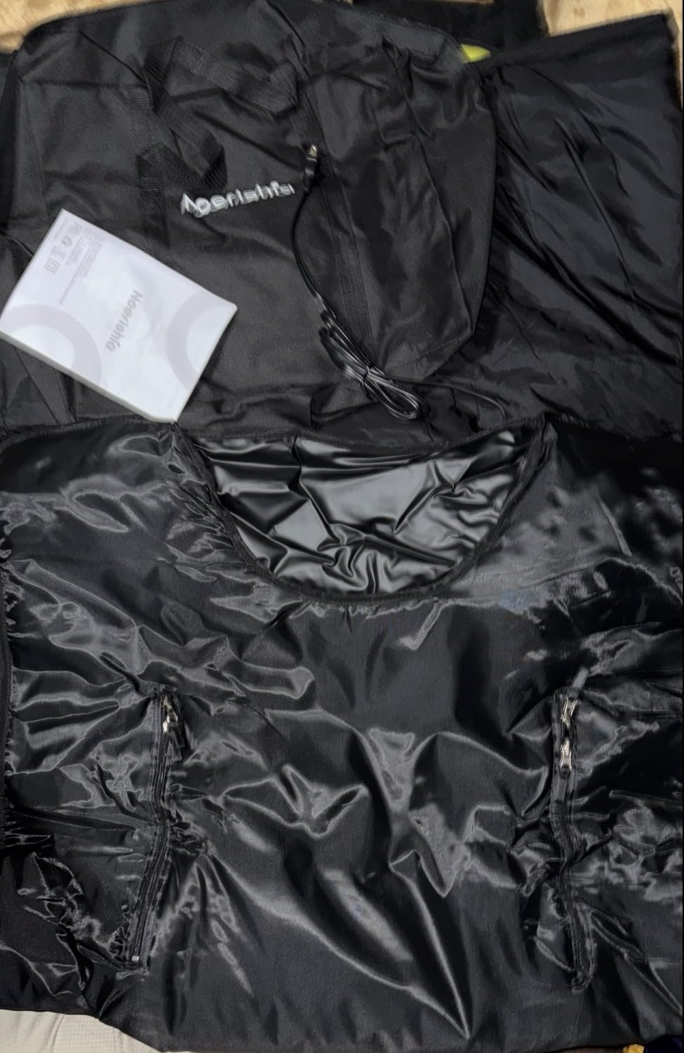 Portable Sauna Blanket for Home, Portable Design, Relaxation and Detox Washable & Foldable with Carrying Bag and Remote Control, 88-158℉, 10-60 Minutes Timer, (6 x 2.62) FT customer photo 2