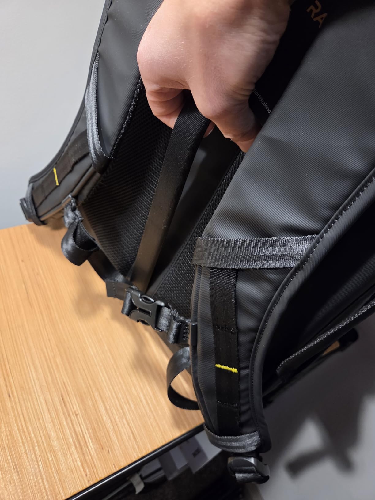 RaLeno Camera Backpack Bag, 22L+5L (Expandable Compartment) Waterproof Camera Case with Quick-Access Side Pocket for DSLR SLR Mirrorless Camera Compatible with DJI Mavic Drone/16 Laptop/Tripod Holder customer photo 2