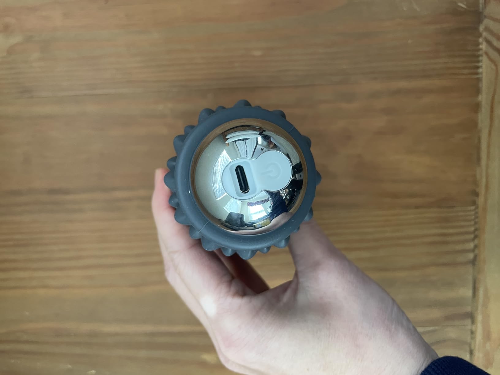 NHO Vibrating Massage Ball, Vibrating Foam Roller for Muscle Pain Relief, 4-Speed Myofascial Release Ball for Trigger Point Therapy, Deep Tissue Foot for Plantar Fasciitis, Neck, Shoulder customer photo 2