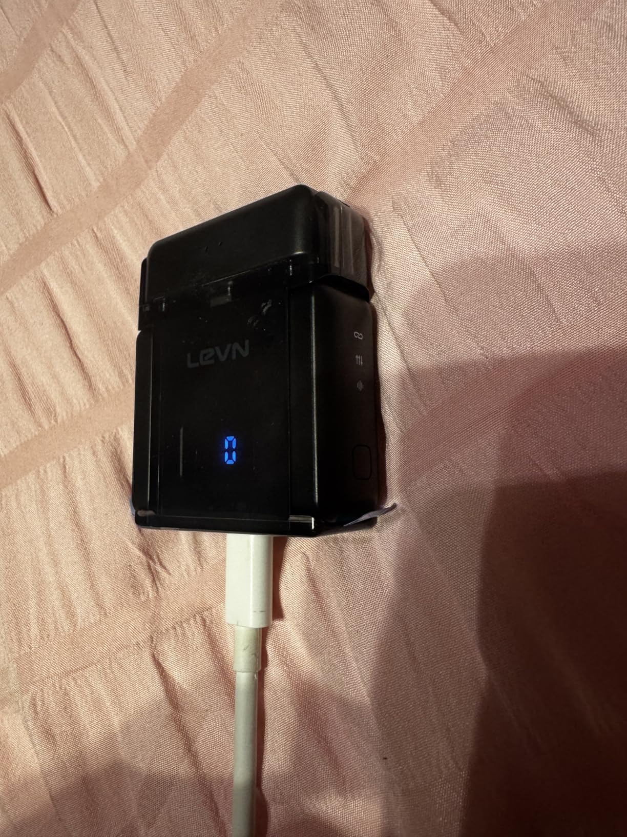 LEVN Wireless Microphone for iPhone/Android/PC, USB-C/Lightning Plug & Play, AI Noise Cancel, 328ft Range, 30H Battery Life with Charging Case, iPhone Microphone for TikTok, YouTube, Vlogging customer photo 1