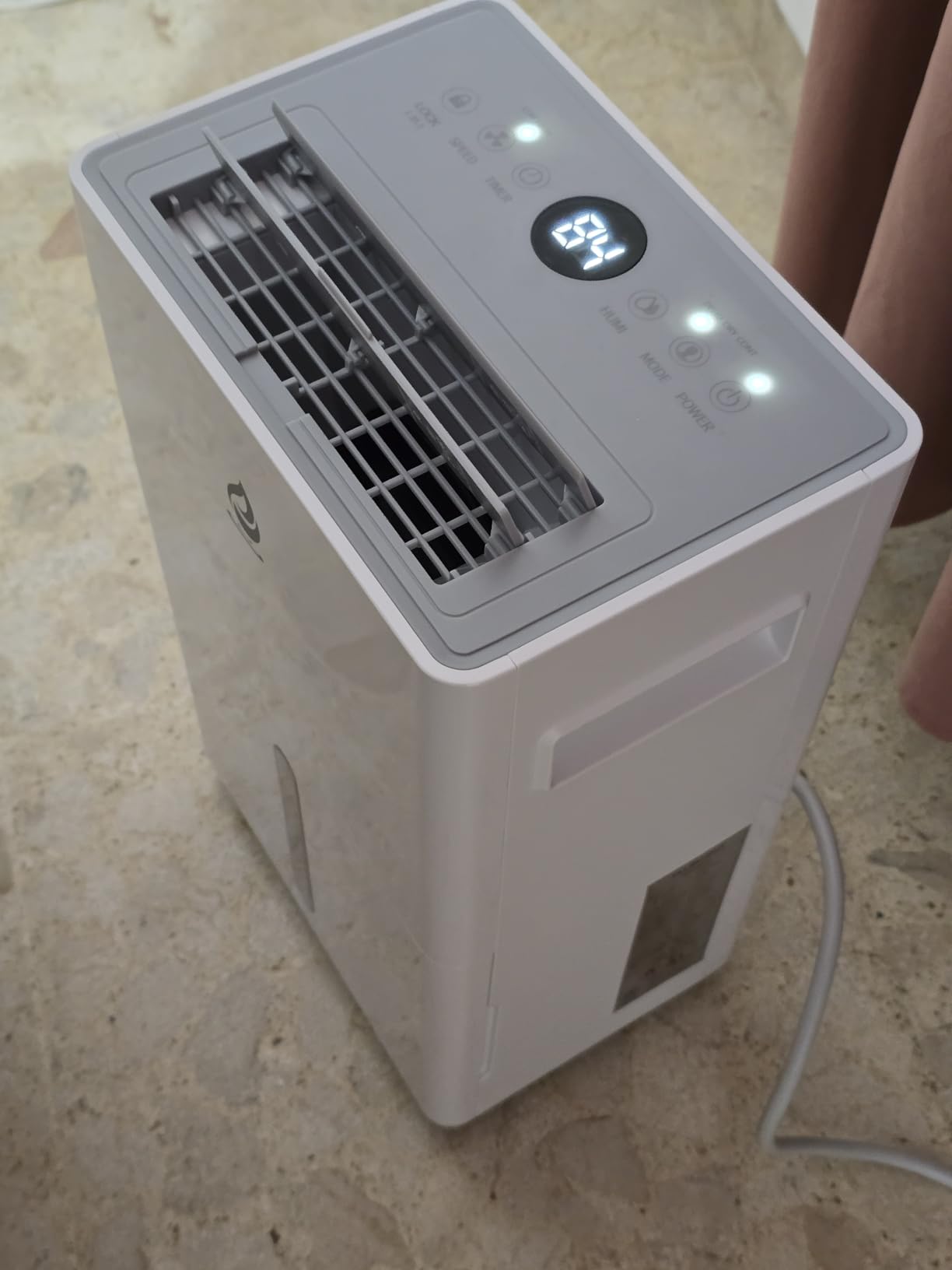 21 Pint Dehumidifier for Basement and Home, 1500 Sq Ft Portable Dehumidifier with Drain Hose, Quiet Smart Humidity Control for RV, Bedroom & Bathroom, Auto Defrost, 24H Timer customer photo 2