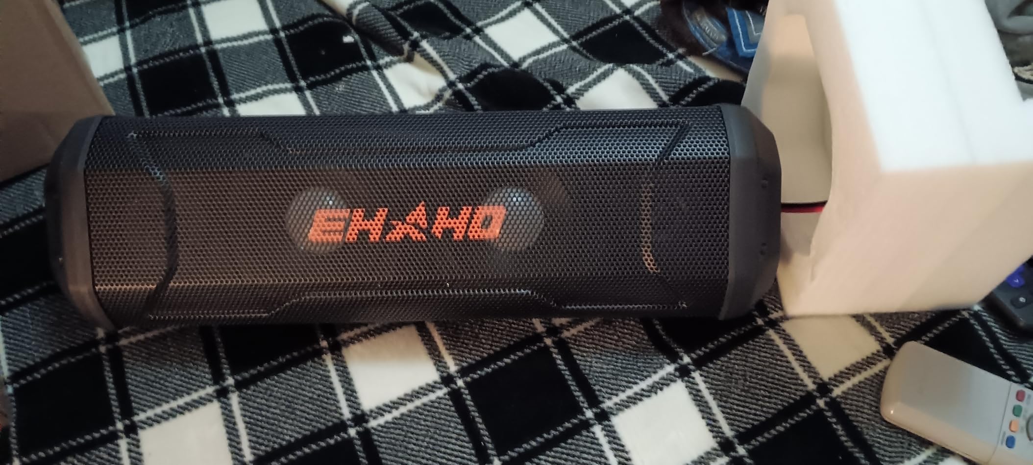 Ehaho 26 Inch 6 Speaker UTV Sound Bar, Bluetooth Golf Cart Speakers [Color Changing RGB & Strobe Light] IP66 Waterproof ATV Speaker System, SXS SoundBar Compatible with Polaris RZR CFmoto Can-Am customer photo 2
