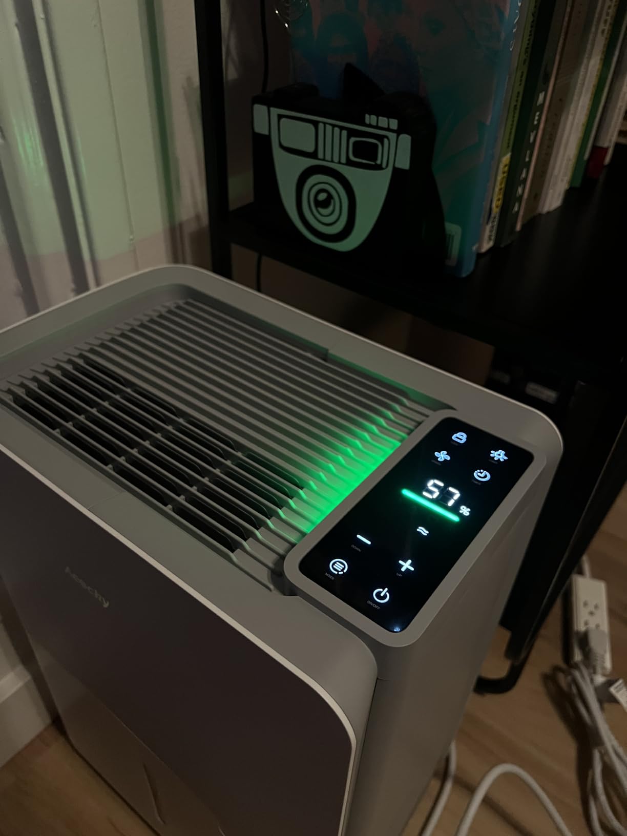 50 Pint/Day Compressor Dehumidifier, AEOCKY 3500Sq.Ft for Basest, Home, Bedroom, Bathroom, with Drain Hose, Intelligent Humidistat, Quiet customer photo 1
