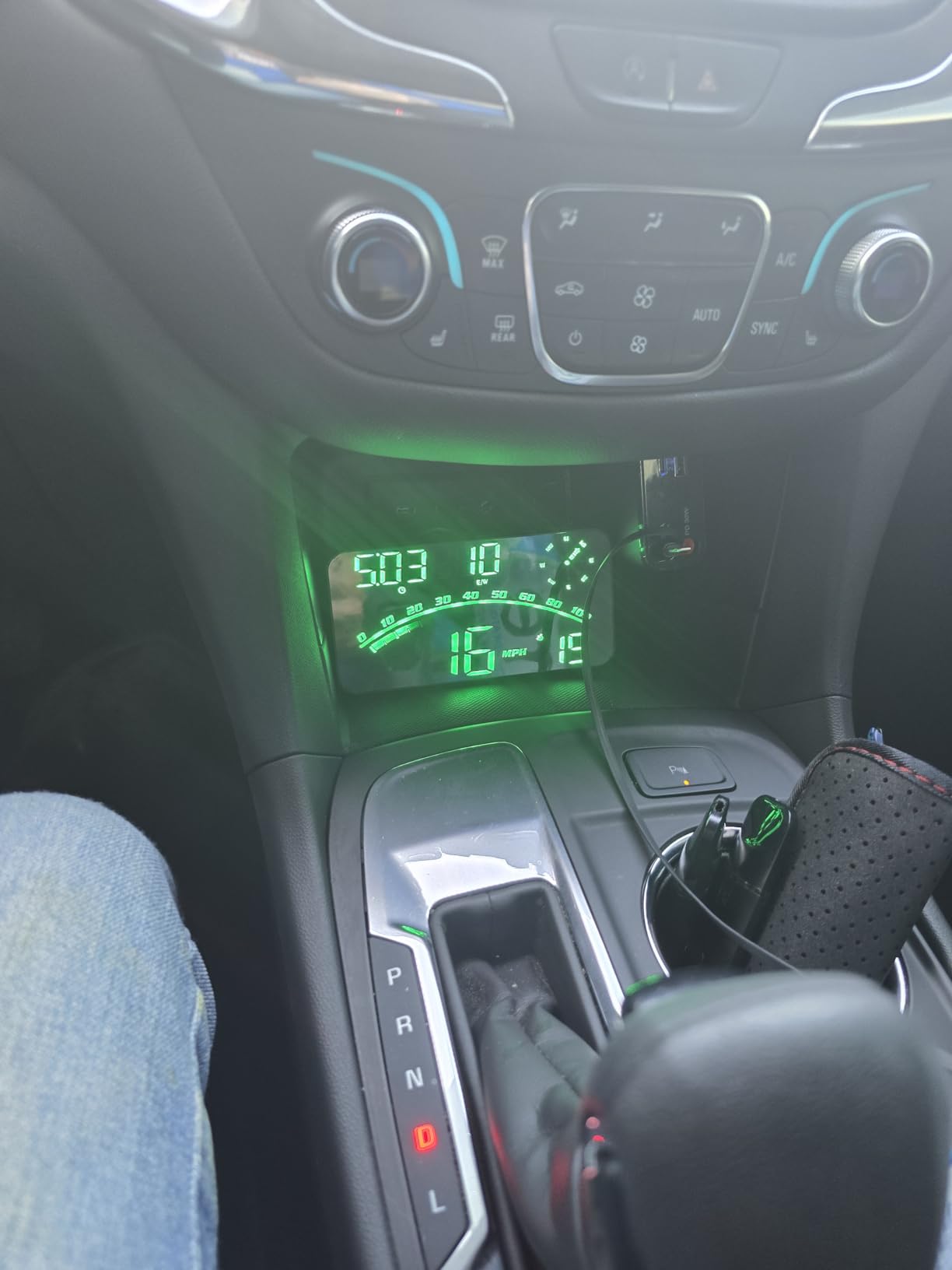 Heads up Display for Cars, Car HUD Head up Display W2S, Speedometer for Car, Digital Speedometer for Car Plug and Play, Speedometer with Overspeed Alarm, Automatic Brightness Adjustment, LED Large Font customer photo 1