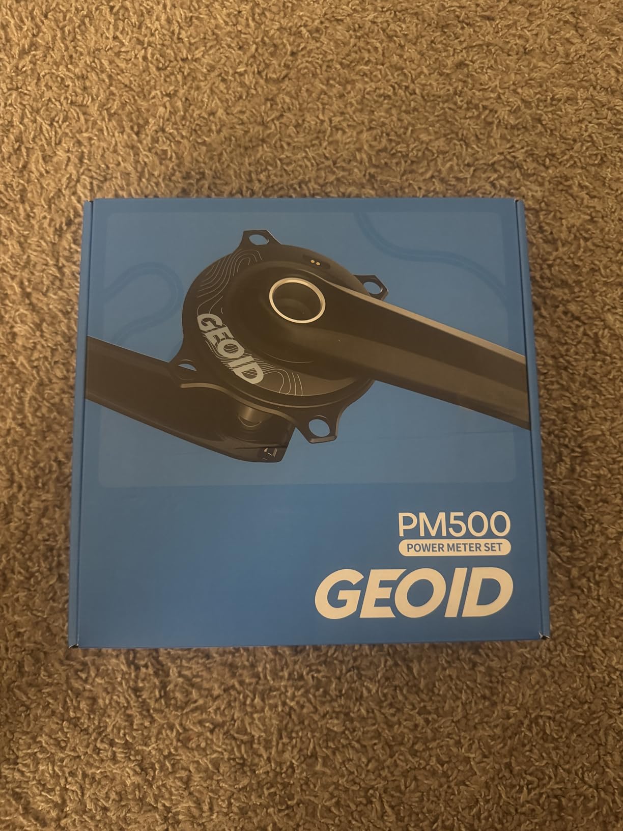 GEOID PM500 Bike Power Meter Crankset, ±1.5% Accuracy, Lightweight 680g, 300h Long Battery Life, 110BCD, Bluetooth & ANT+, IPX7 Waterproof Cycling Power Meter for Road Bikes - 165mm customer photo 2