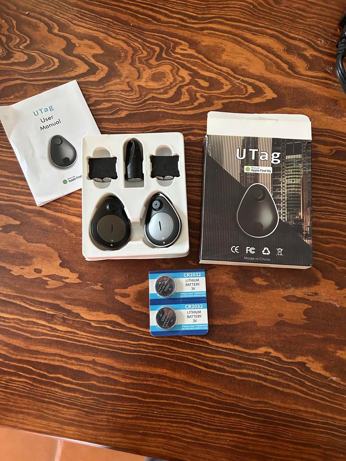 Utag GPS Tracker for Kids Hidden 2pack, Security Tag with Pins Works with Find My (iOS only), Lost Mode, Anti-Removal Tracking Device for Children, Elderly, Pets, Backpack, Vehicles, No Monthly fee customer photo 1