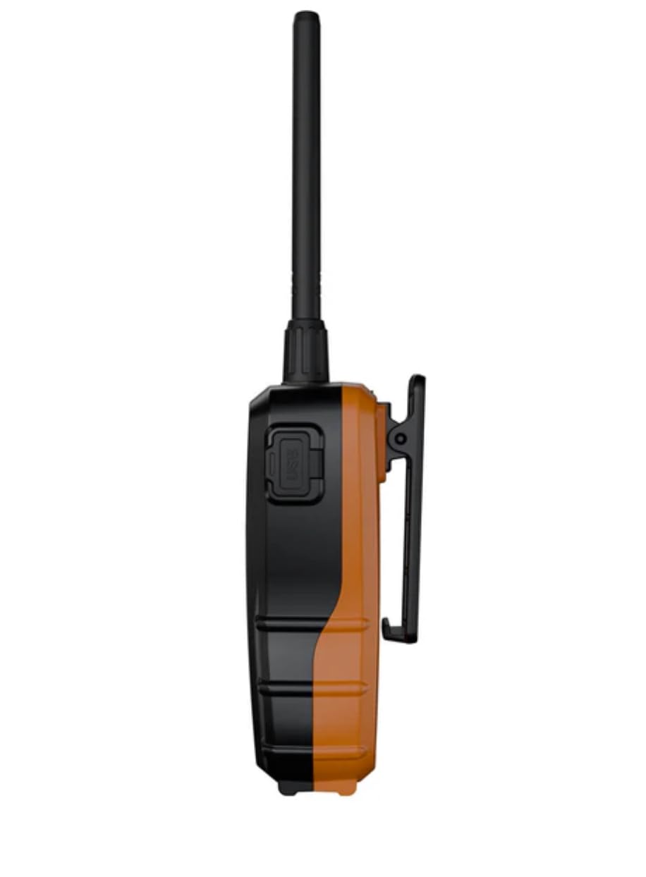 Cobra BlueBound 150 VHF Handheld Marine Radio - Black - 3-Watt, Floating, Long Range, NOAA Weather Alerts, International Functionality, IPX7 Waterproof, USB-C, Submersible, LCD Screen, Belt Clip customer photo 1