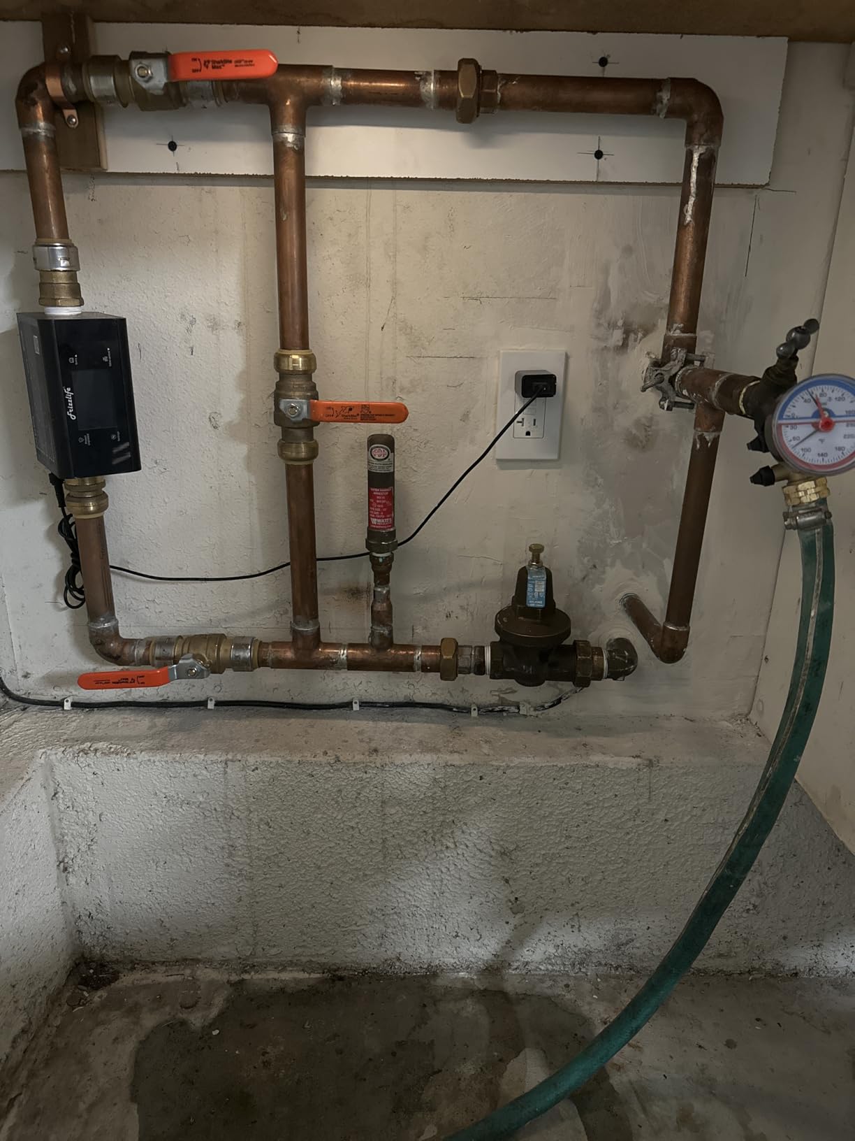 Frizzlife LP365-P Smart Water Monitor and Automatic Shutoff - 0.01 GPM Ultrasonic Micro Leak Detection, Wi-Fi / APP Control, Pressure+Flow Monitoring, 24/7 Water Usage Reports, Fits 3/4