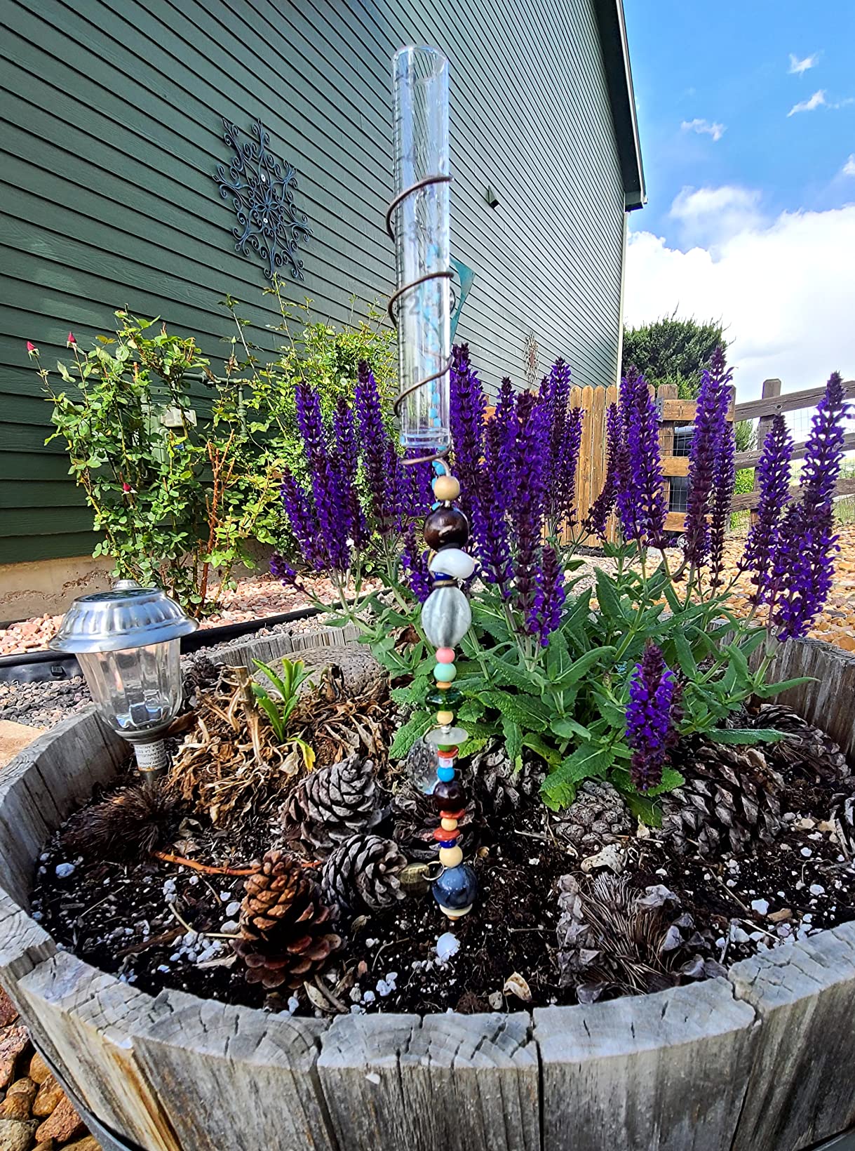 Digital Wireless Rain Gauge Outdoor, Home Weather Station Wireless Indoor Outdoor with Self-Emptying Rain Gauge, Thermometer, Barometer, Hygrometer, Atomic Clock, Weather Forecast and Alerts customer photo 2