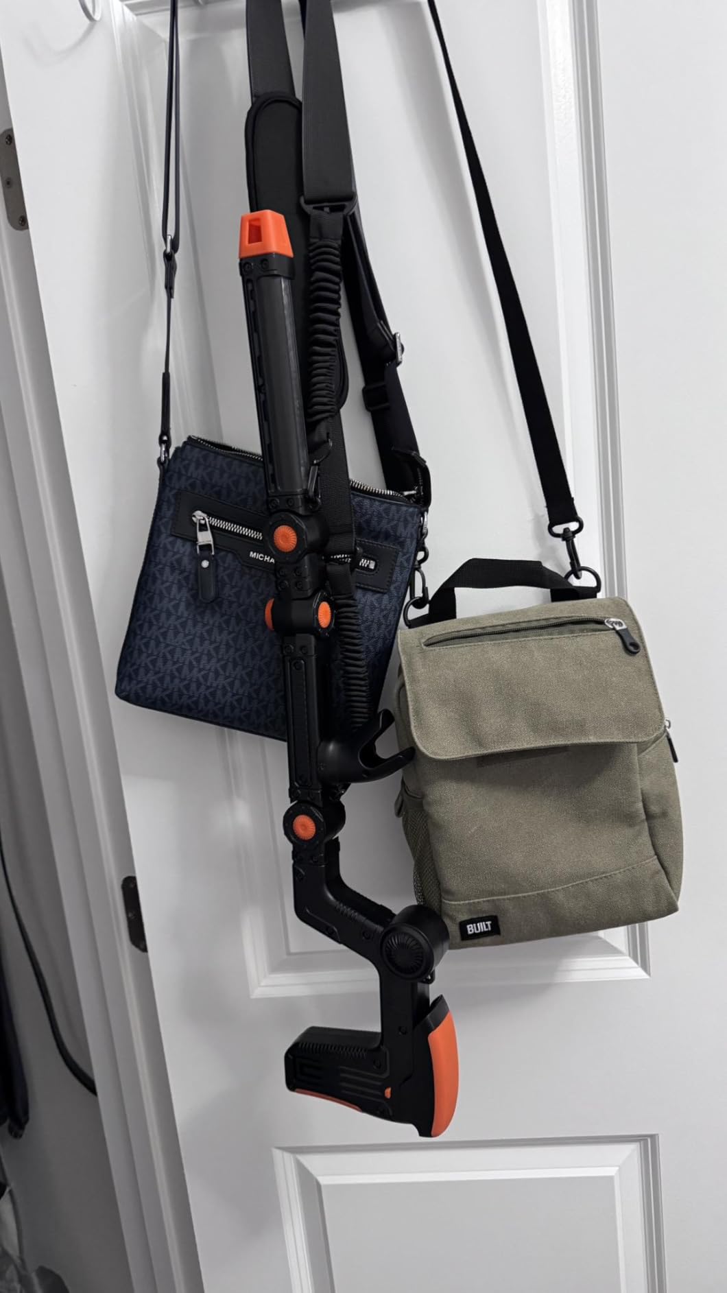 VR Gunstock Compatible with Meta Quest 2/3/3S/Pro, Shoulder Straps Adjustable FPS Gaming Controller Accessories Quick Magnetic Attachment Cheek Pad Immersive VR Stock Rifle Gameplay (Black) customer photo 1