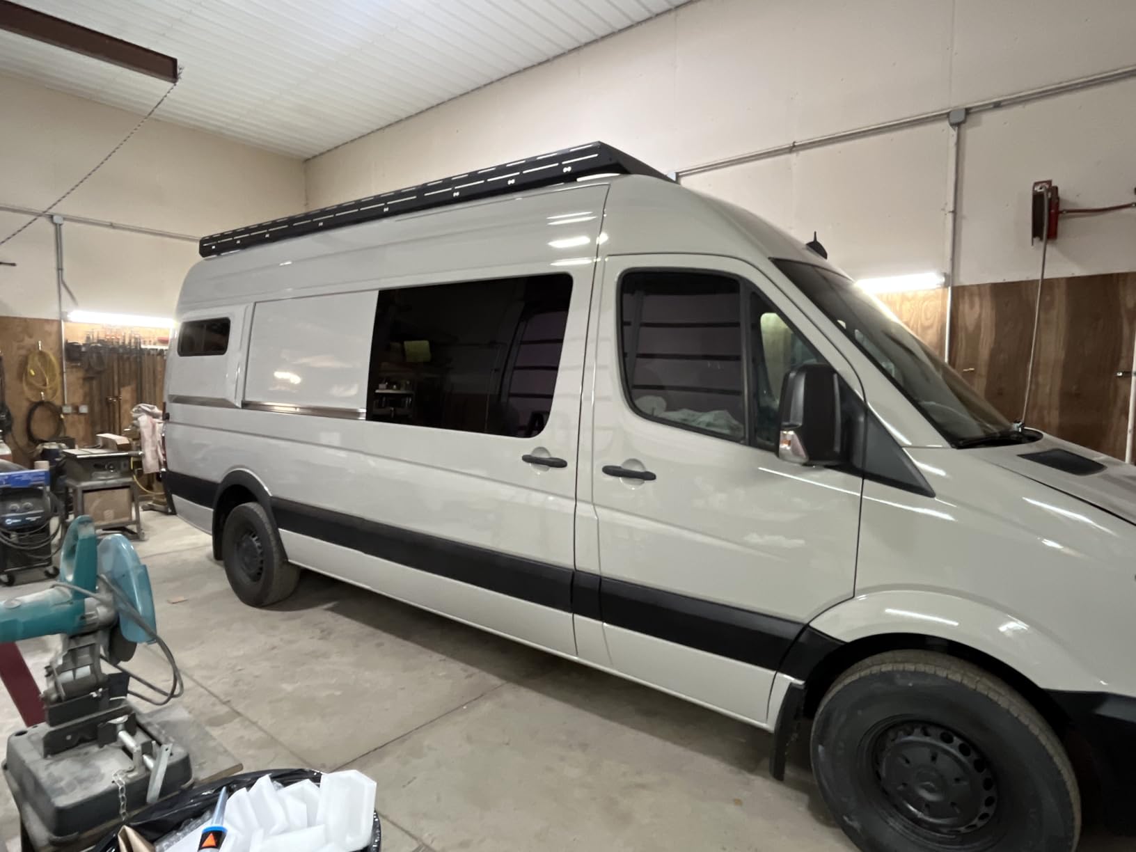 Aluminum Roof Rack for Mercedes-Benz Sprinter 144