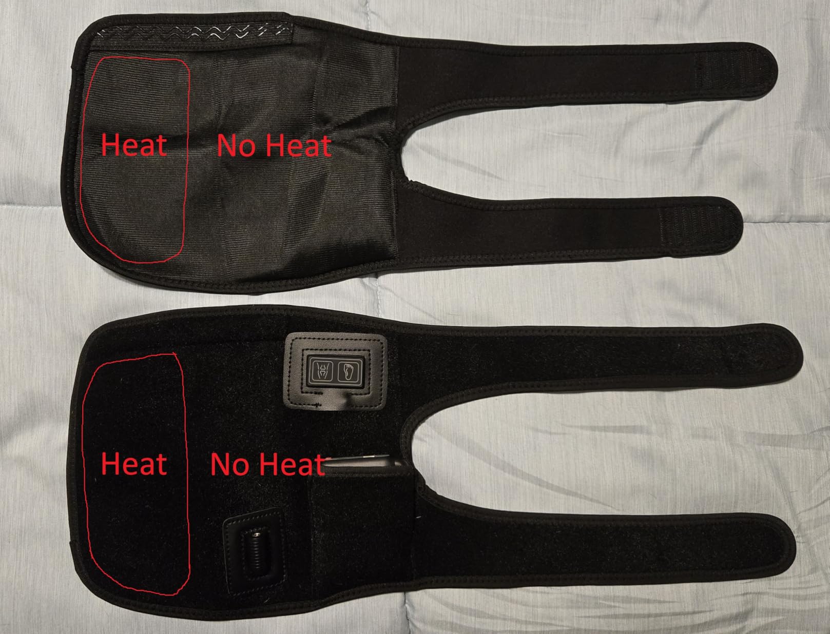 Heated Insoles, Kamlif 7.4V Rechargeable Foot Warmers, Heated Shoe Insoles Winter Thermal Soles for Men and Women, Skiing, Hunting, Hiking, Camping Outdoor Sports customer photo 1