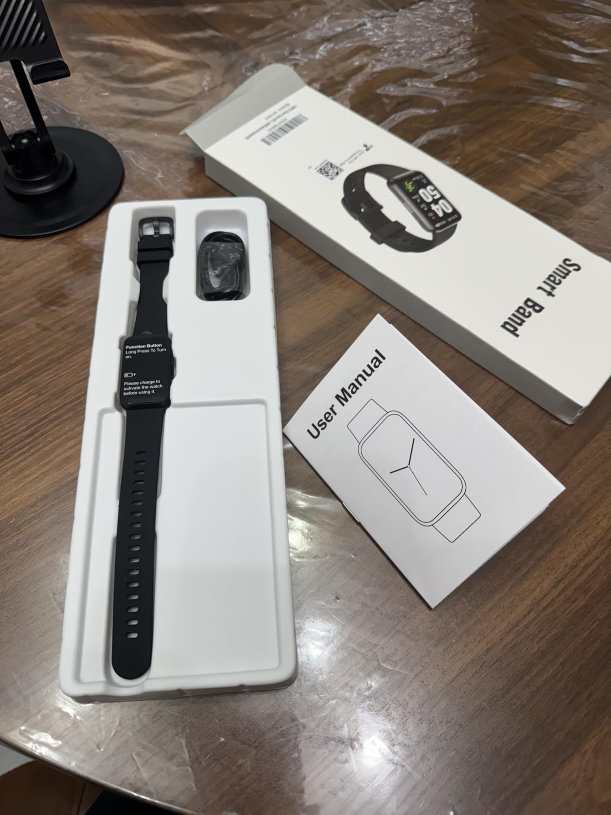 Fitness Trackers, Blood Oxygen Heart Rate Sleep Monitor, Smart Band 24/7 Health Monitoring, Calorie Pedometer Steps Counter Activity watchs/Notifications for iOS/Android customer photo 2